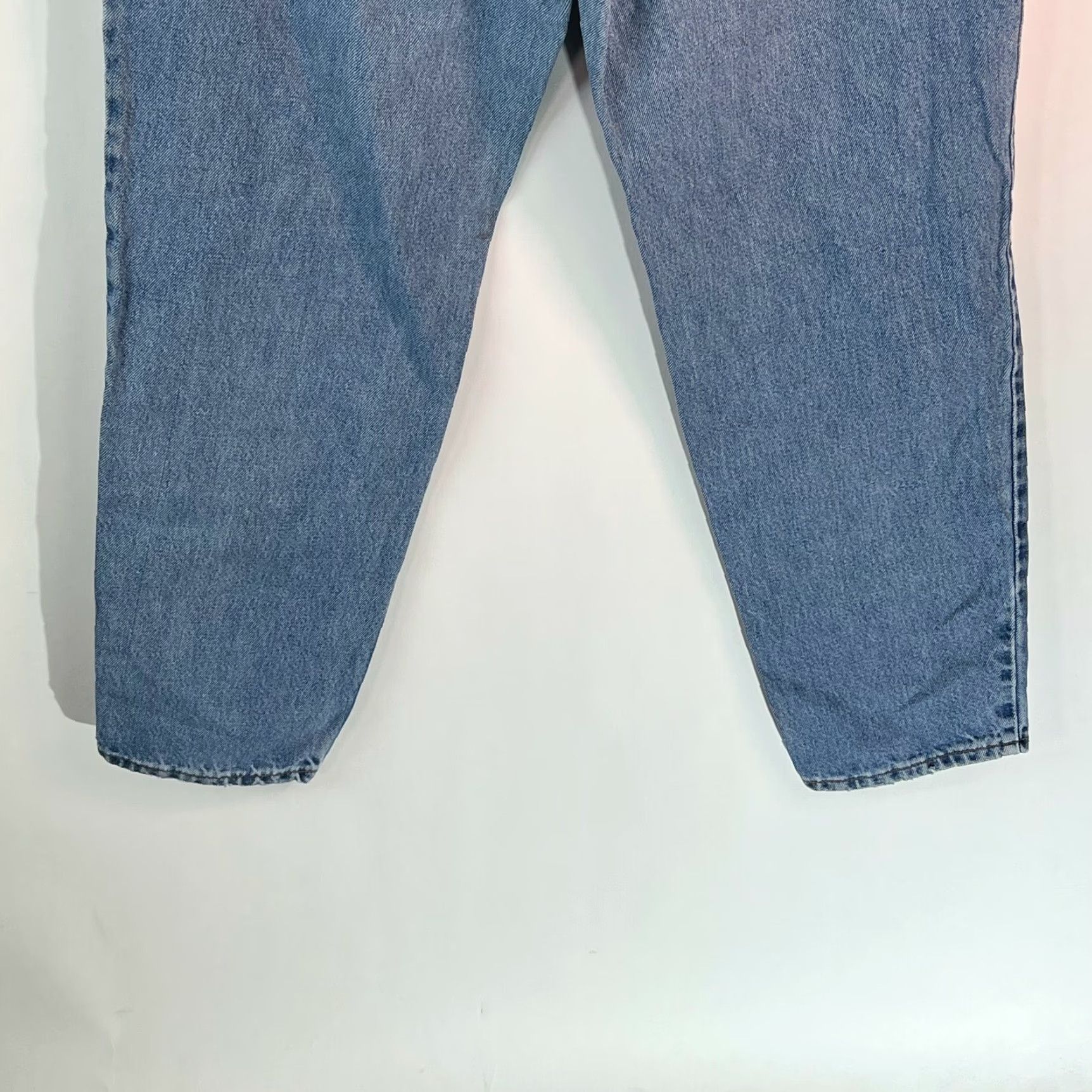 Levi's VINTAGE Levi's Jeans 550 Women Size 16 Blue Denim 30in Inseam Relaxed Tapered USA Made Womens Size 38" / US 16 / IT 52 - 6 Thumbnail