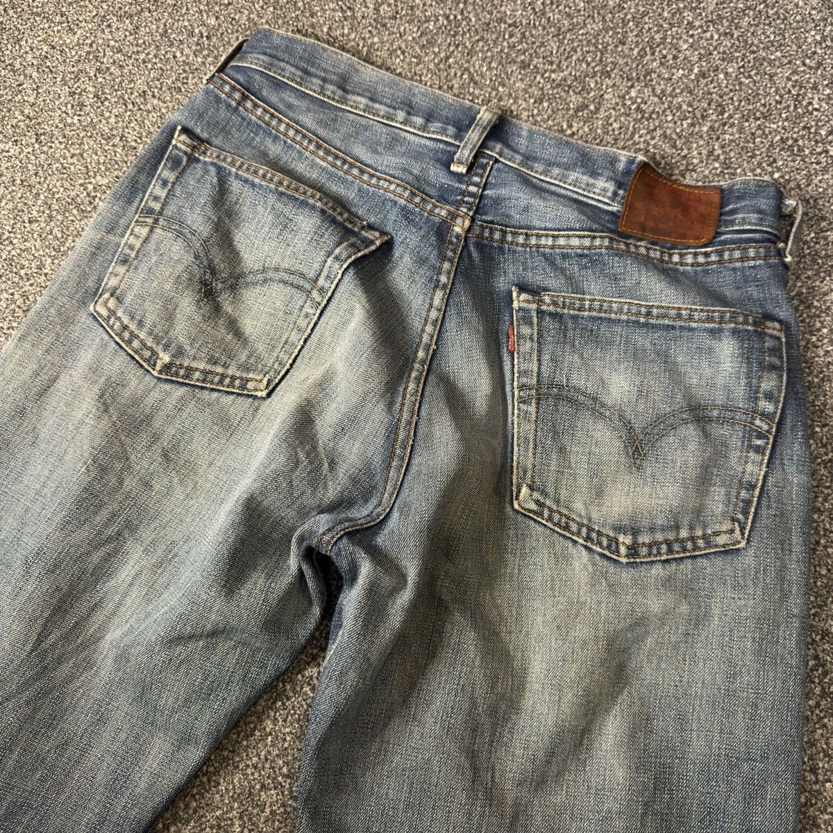 Engineered Garments × Levi's 🔥 y2k Levis 503 Baggy Distressed Destroyed Denim Jeans W32 Size US 32 / EU 48 - 6 Thumbnail