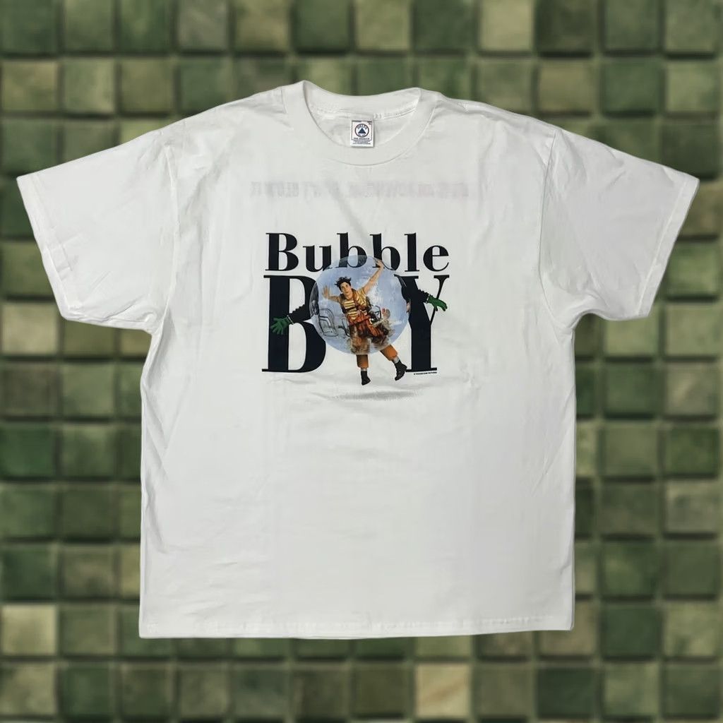 Delta VINTAGE Bubble Boy Movie Promo Shirt 2001 Jake Gyllenhaal Rare Tee XL White Delta Size US XL / EU 56 / 4 - 1 Thumbnail