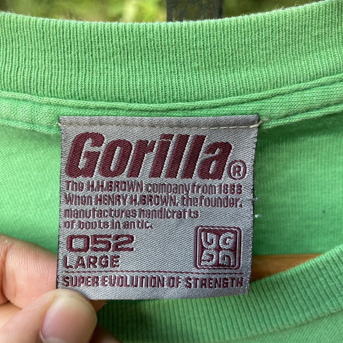 Welcome Skateboards 🔥Vintage 90s Gorilla Double Big Logo Hip Hop Skateboard Tee Size US L / EU 52-54 / 3 - 10 Thumbnail