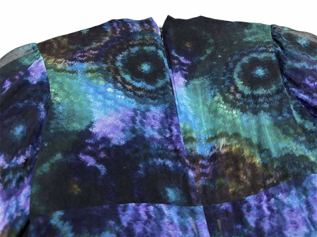 Anna Sui 🔥Y2K Anna Sui Psychedelic See Through Bondage Blouse Size S / US 4 / IT 40 - 7 Thumbnail