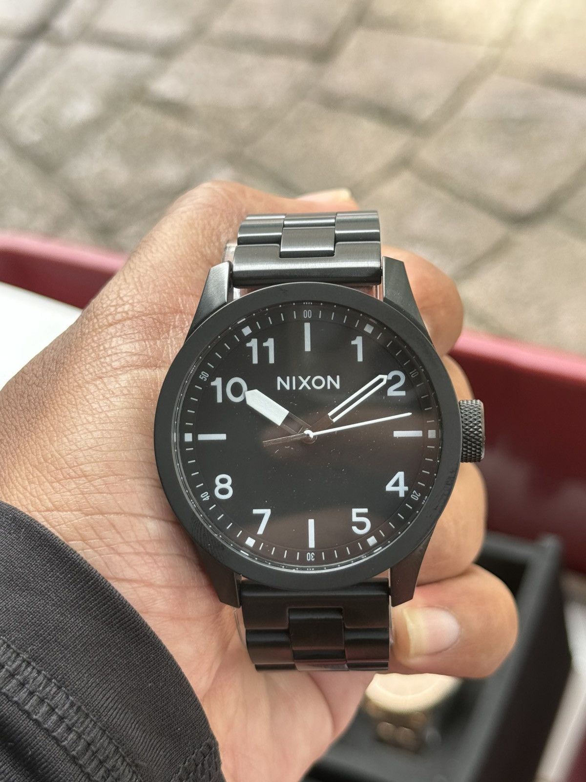 Nixon Nixon Safari All Black / White Watch Size ONE SIZE - 2 Thumbnail
