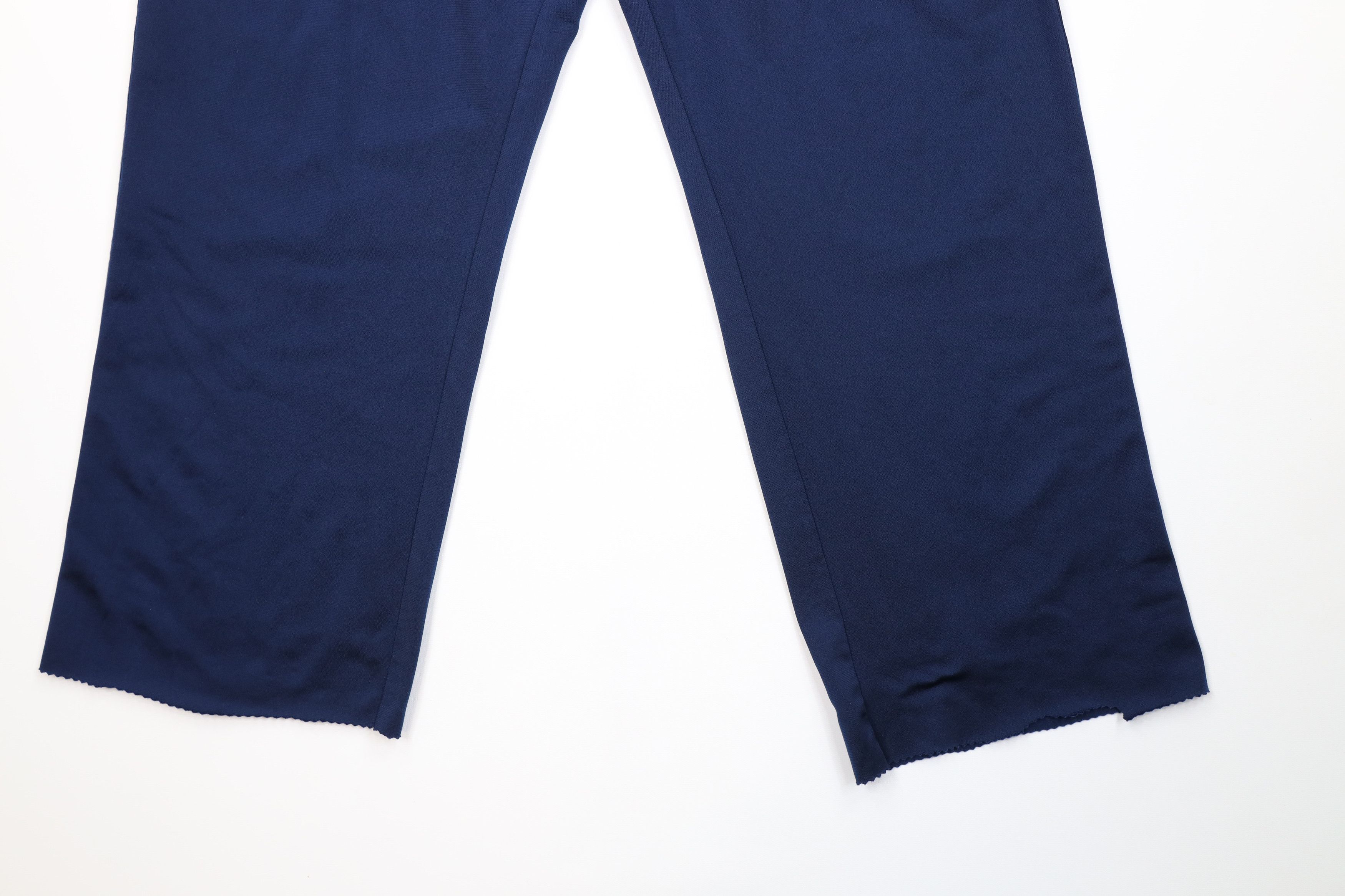 Adidas Vintage Y2K Adidas Striped Wide Leg Sweatpants Pants Blue Size US 40 / EU 56 - 4 Thumbnail