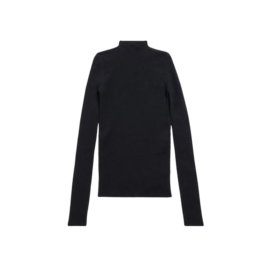 Balenciaga o1bcso1str0525 Tight Net Sweater in Black Size S / US 4 / IT 40 - 1 Thumbnail
