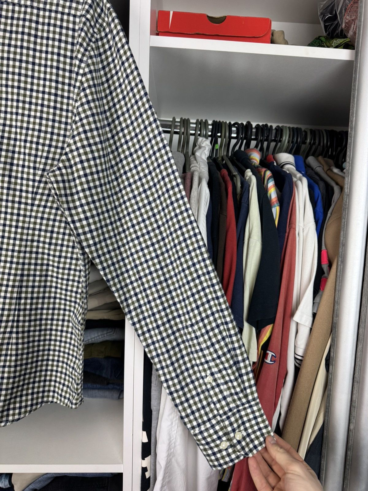 Barbour Barbour Finkle Tailored Gingham Shirt Mens Size US M / EU 48-50 / 2 - 23 Thumbnail