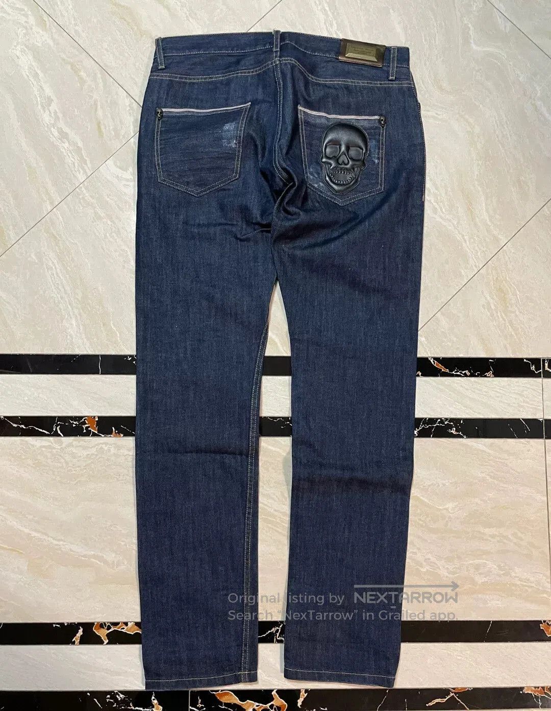 Philipp Plein philipp plein denim pants with skull design. Size US 36 / EU 52 - 7 Thumbnail