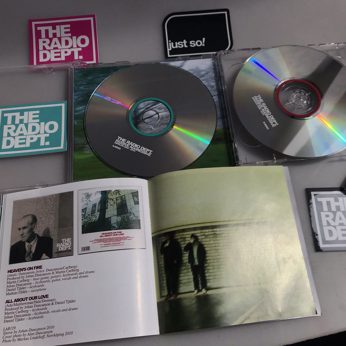Hysteric Glamour The Radio Dept. - Passive Aggressive Singles 2002-2010 2disc Size ONE SIZE - 22 Thumbnail