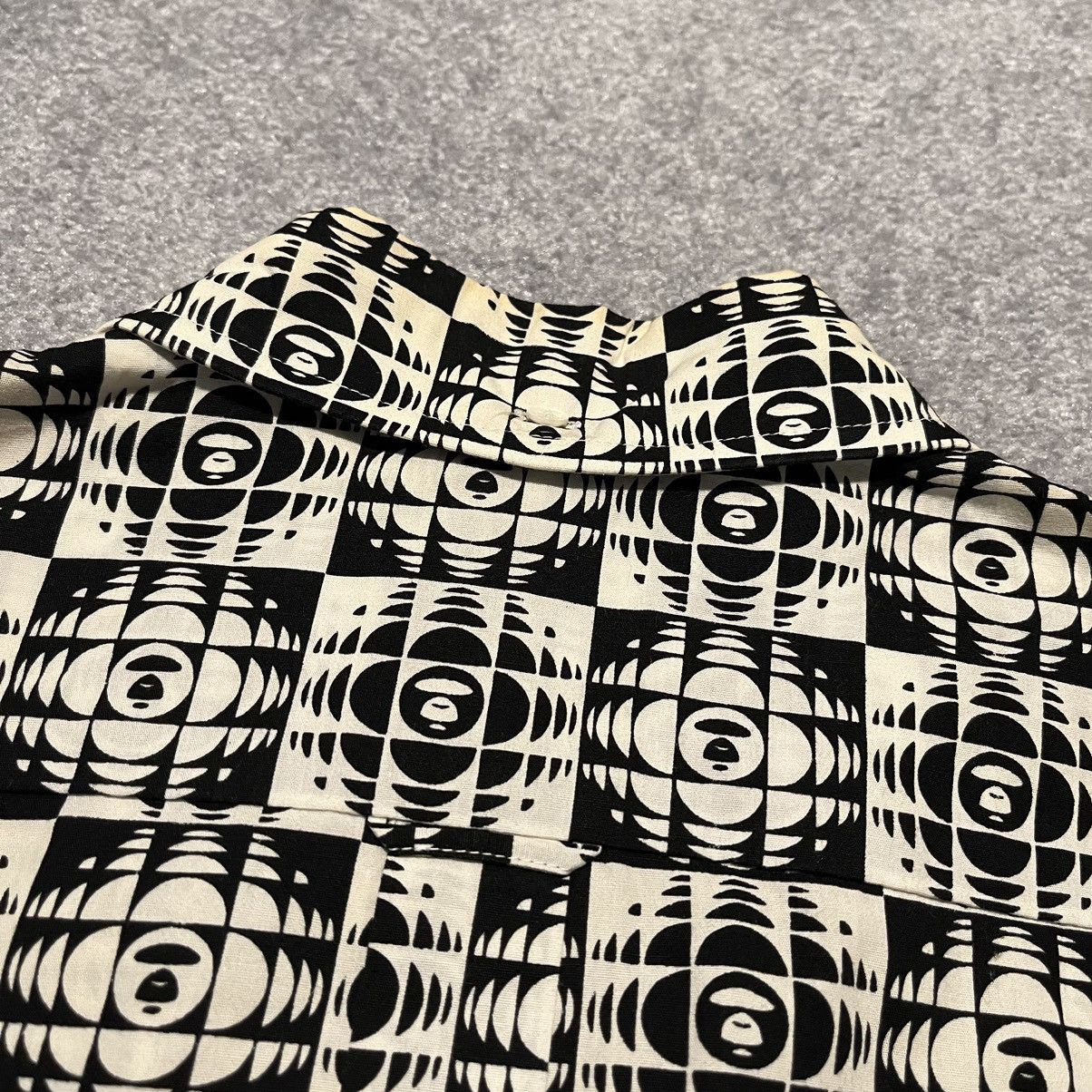 Bape A Bathing Ape Bape Baby Milo Button Up Shirt All Over Print Size US XL / EU 56 / 4 - 7 Thumbnail