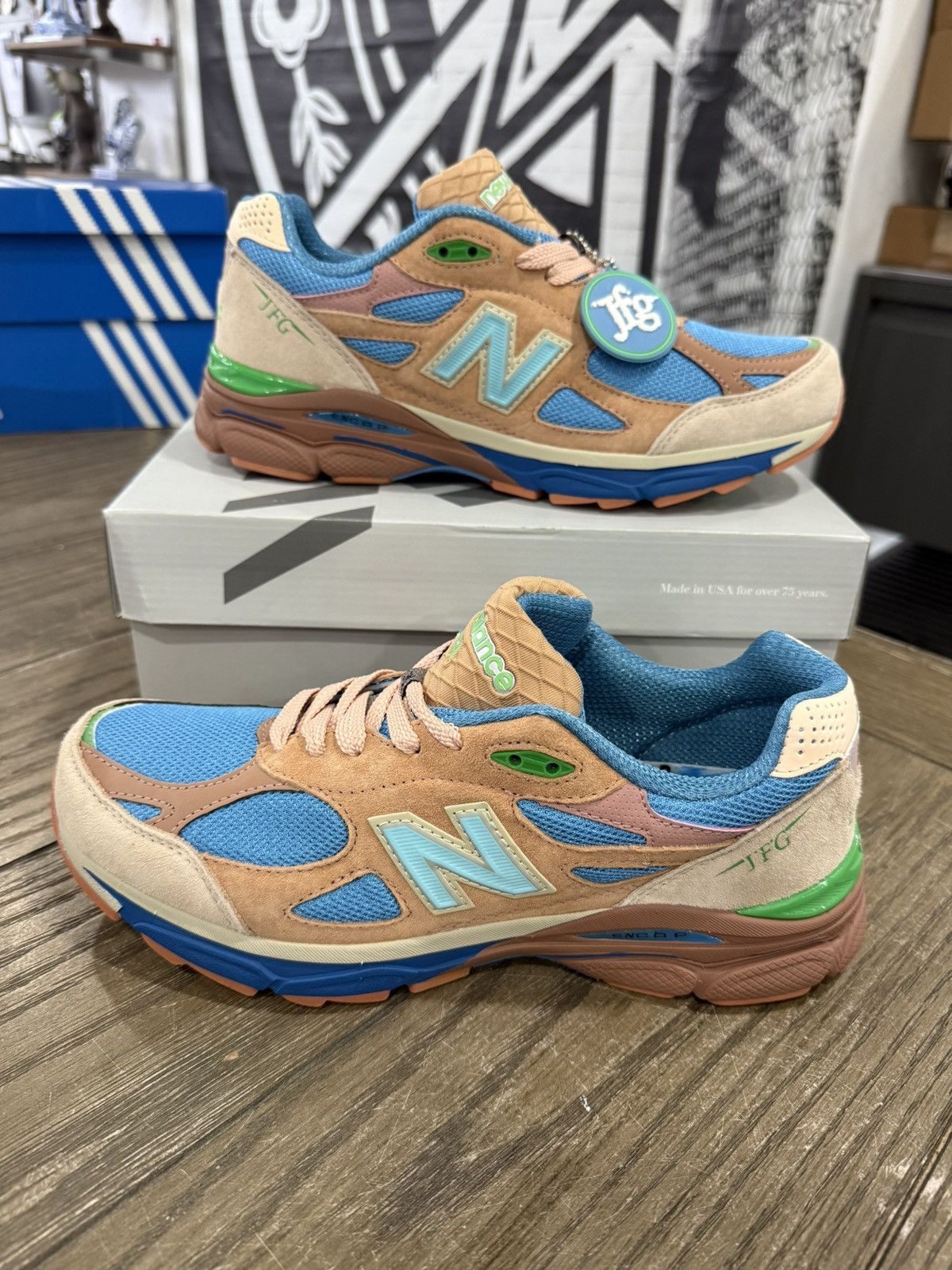 Kith × New Balance New Balance x KITH 990KT4, size US10/UK9,5 