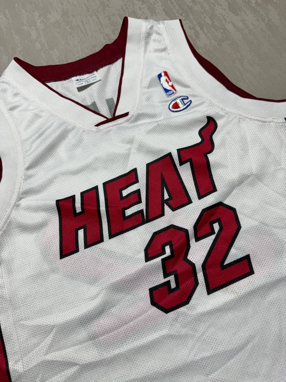Champion SHAQUILLE O'NEAL MIAMI HEAT NBA BASKETBALL jersey champion Size US L / EU 52-54 / 3 - 2 Thumbnail