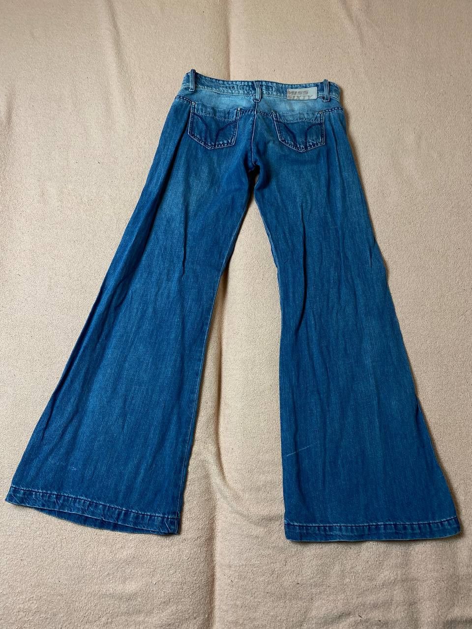 Miss Sixty × Vintage Vintage Y2K Miss Sixty Flared Denim Jeans Streetwear 90s Size 25" / US 0 / IT 36 - 9 Thumbnail