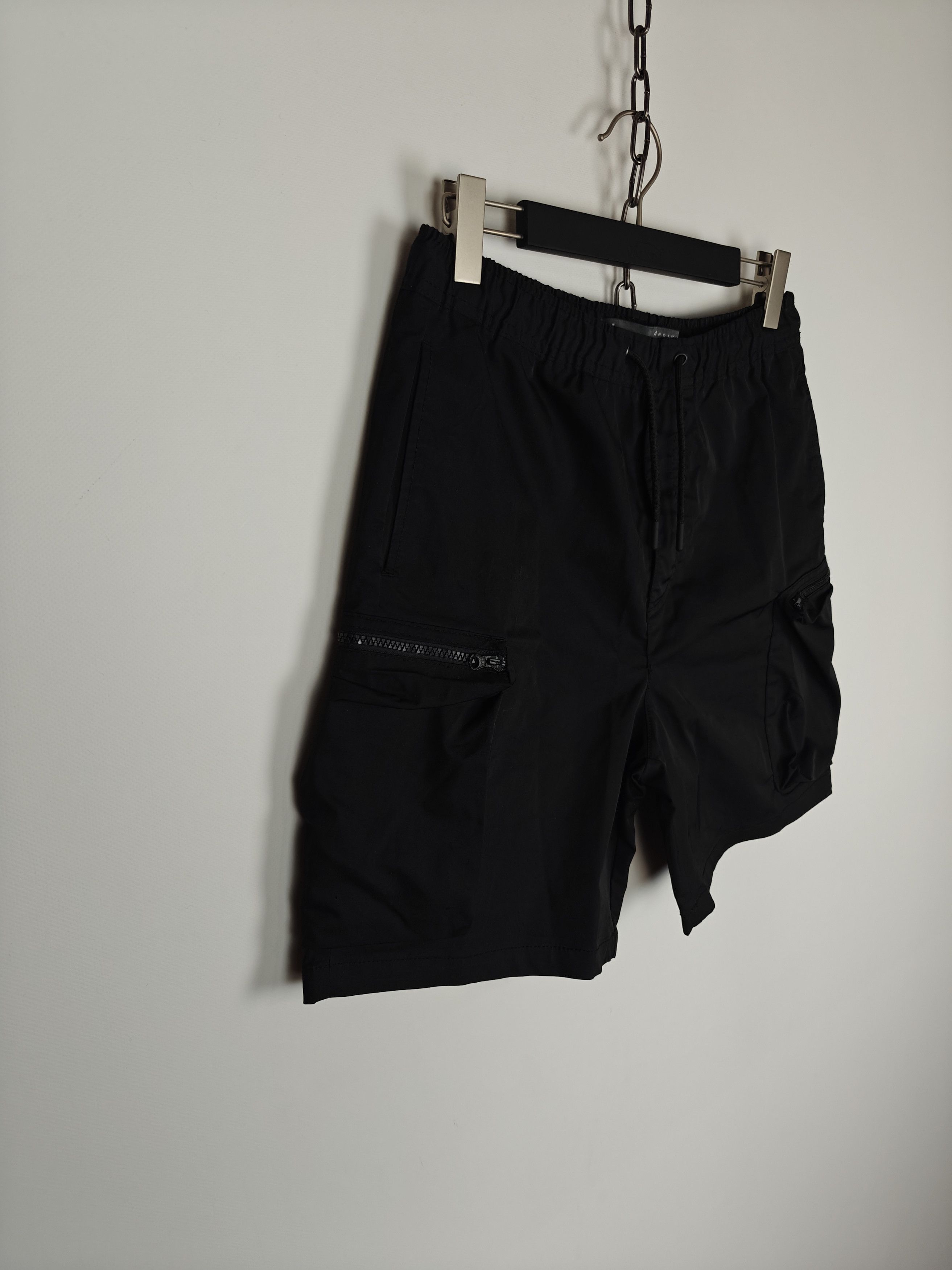 MIL-TEC Tech Cargo Shorts Multipocket Black size M Size US 32 / EU 48 - 2 Thumbnail