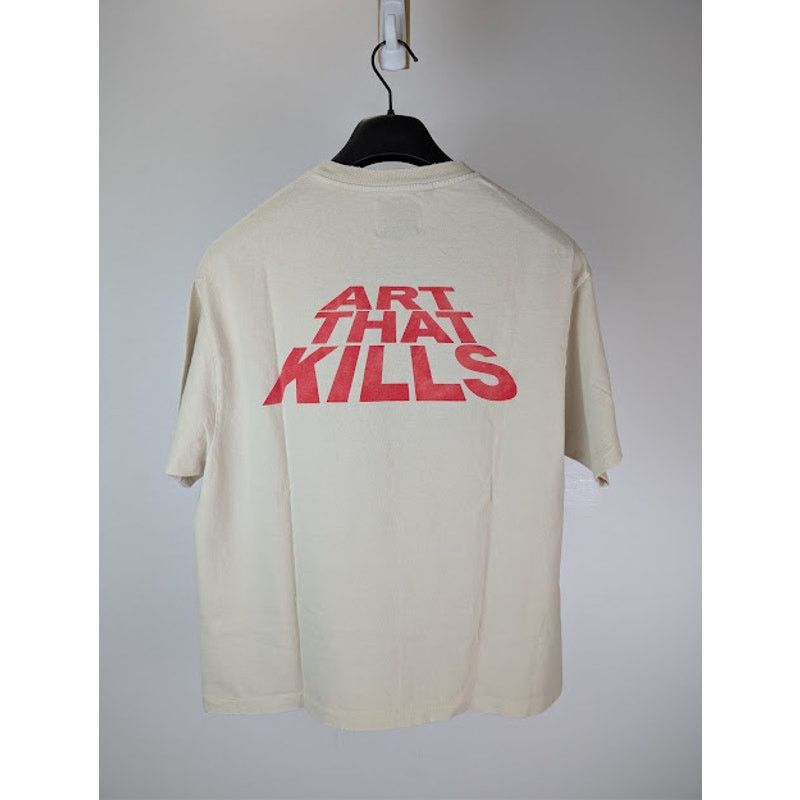 Gallery Dept. o1rshd1 Protect Yourself T-Shirt in Archival White Size US L / EU 52-54 / 3 - 16 Thumbnail