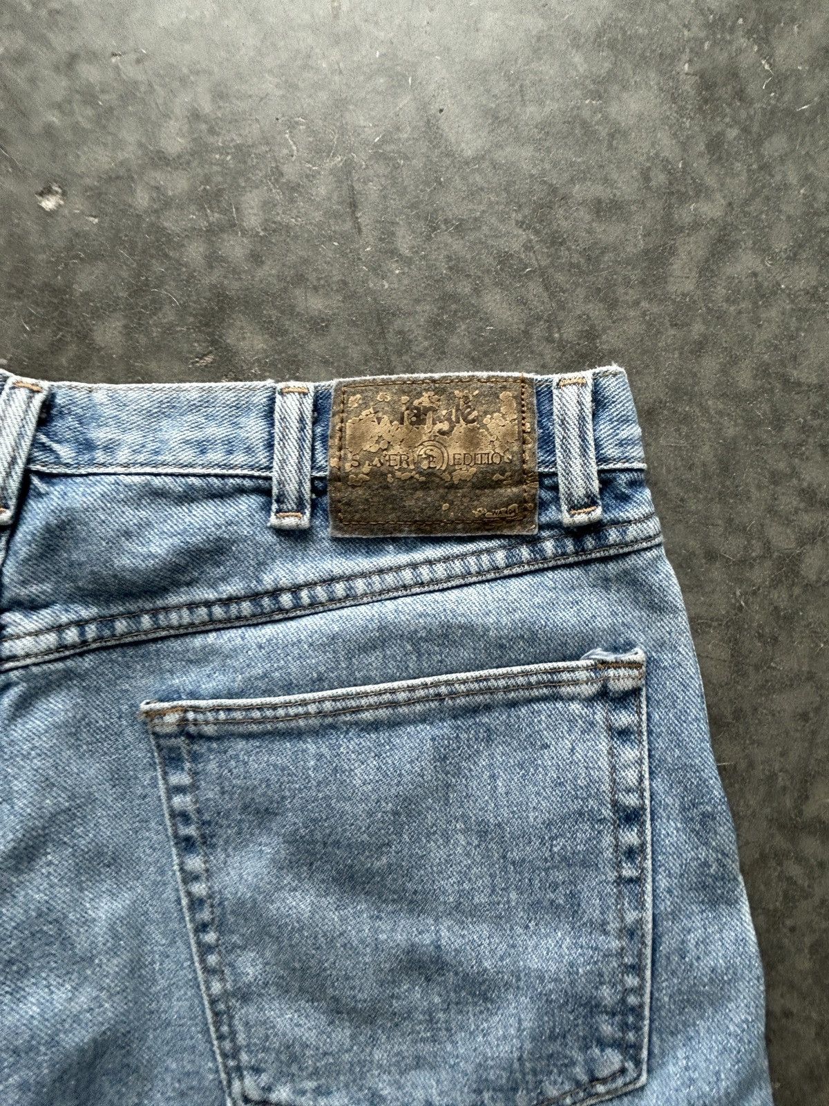 Wrangler Vintage Y2K Wrangler Denim Jean Shorts Size US 32 / EU 48 - 7 Thumbnail