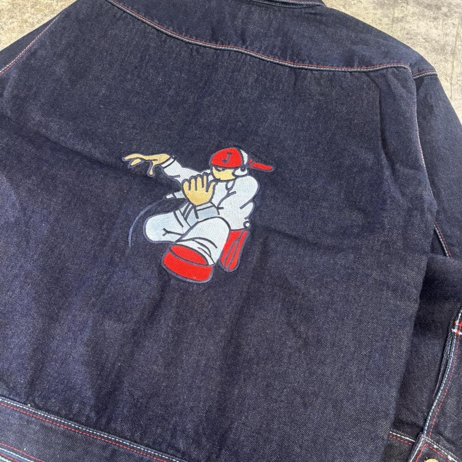 Southpole LL Cool J Y2K Denim Jacket 2000s Size US XXL / EU 58 / 5 - 5 Thumbnail