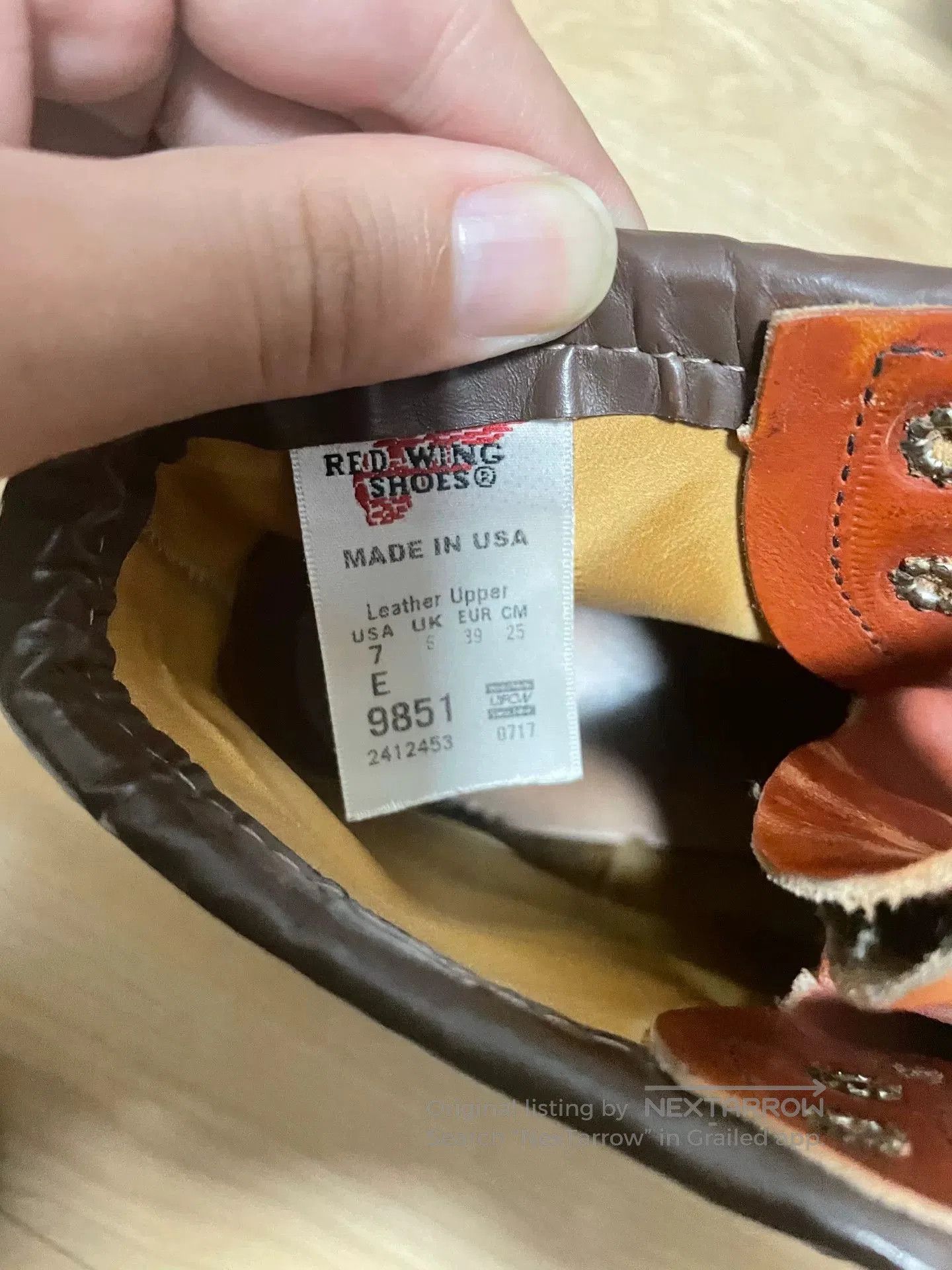 Red Wing Red Wing 9851 Leather Boots. Size US 10 / EU 43 - 2 Thumbnail