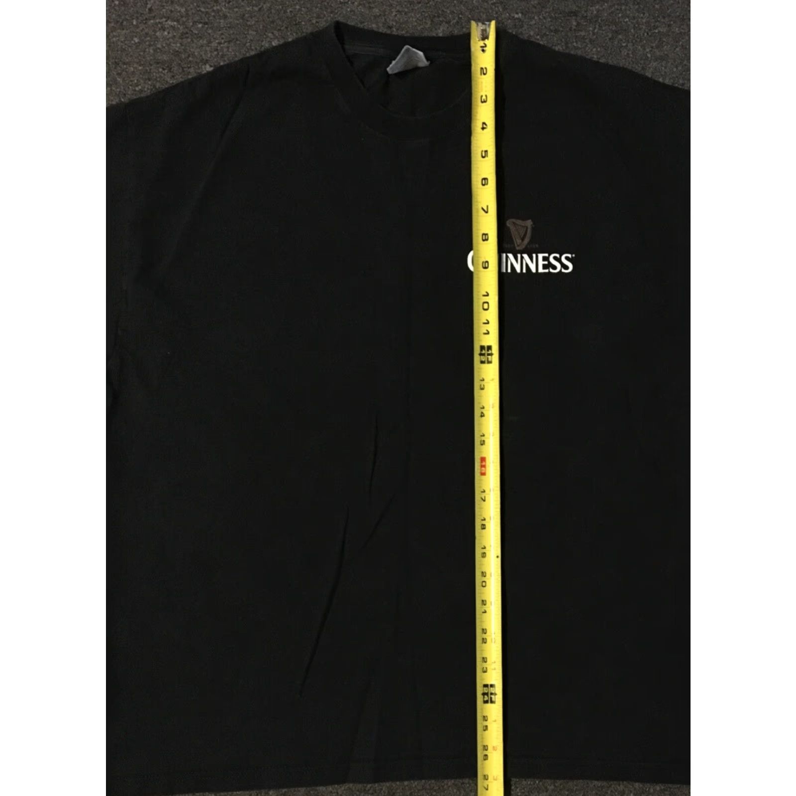 Vintage VINTAGE Guinness Halloween Darkness Reigns Promo Shirt L Black 90s Funny Bar Size US L / EU 52-54 / 3 - 8 Thumbnail