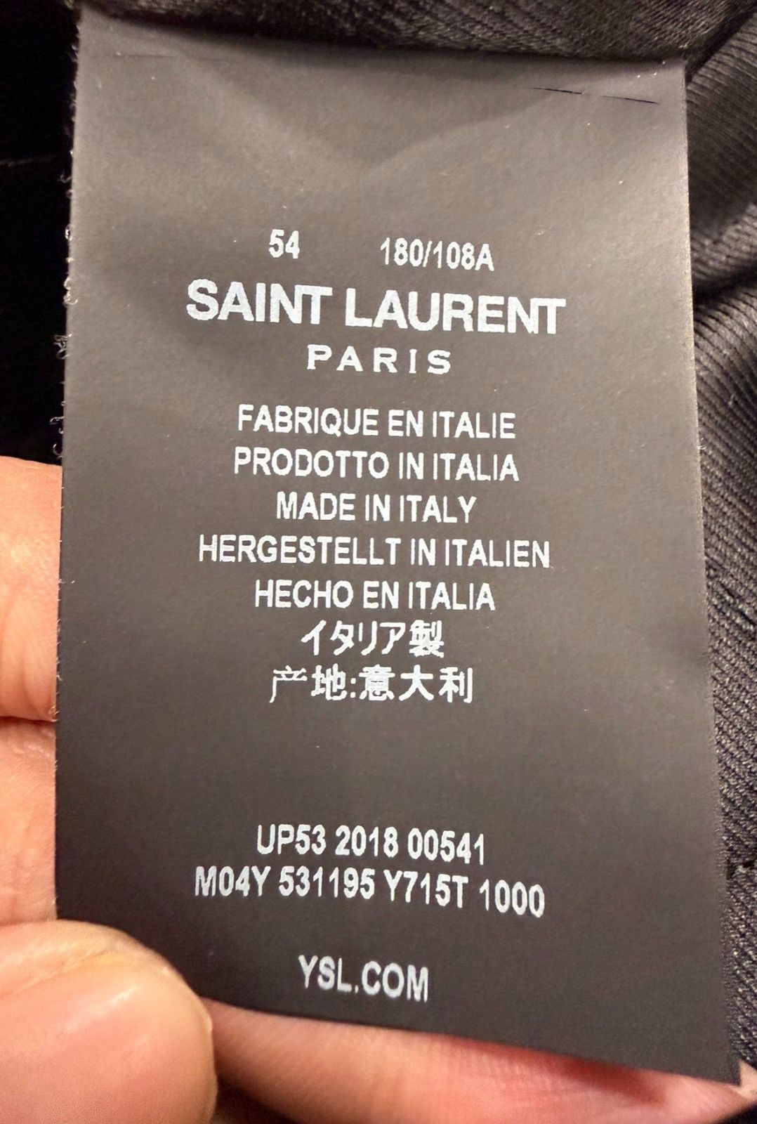 Saint Laurent Paris *10kMRSP* Saint Laurent Paris AW18 Shearling Coat Sz.54 Size US L / EU 52-54 / 3 - 9 Thumbnail