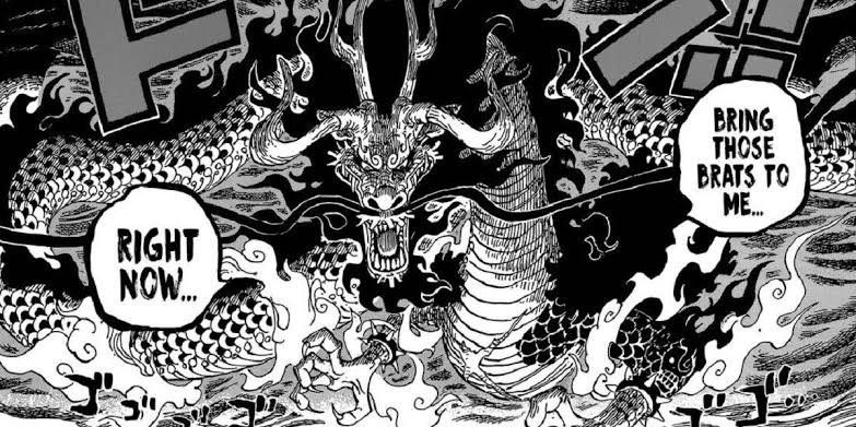 Anime One Piece "Kadou Dragon" Tee Size US L / EU 52-54 / 3 - 10 Thumbnail