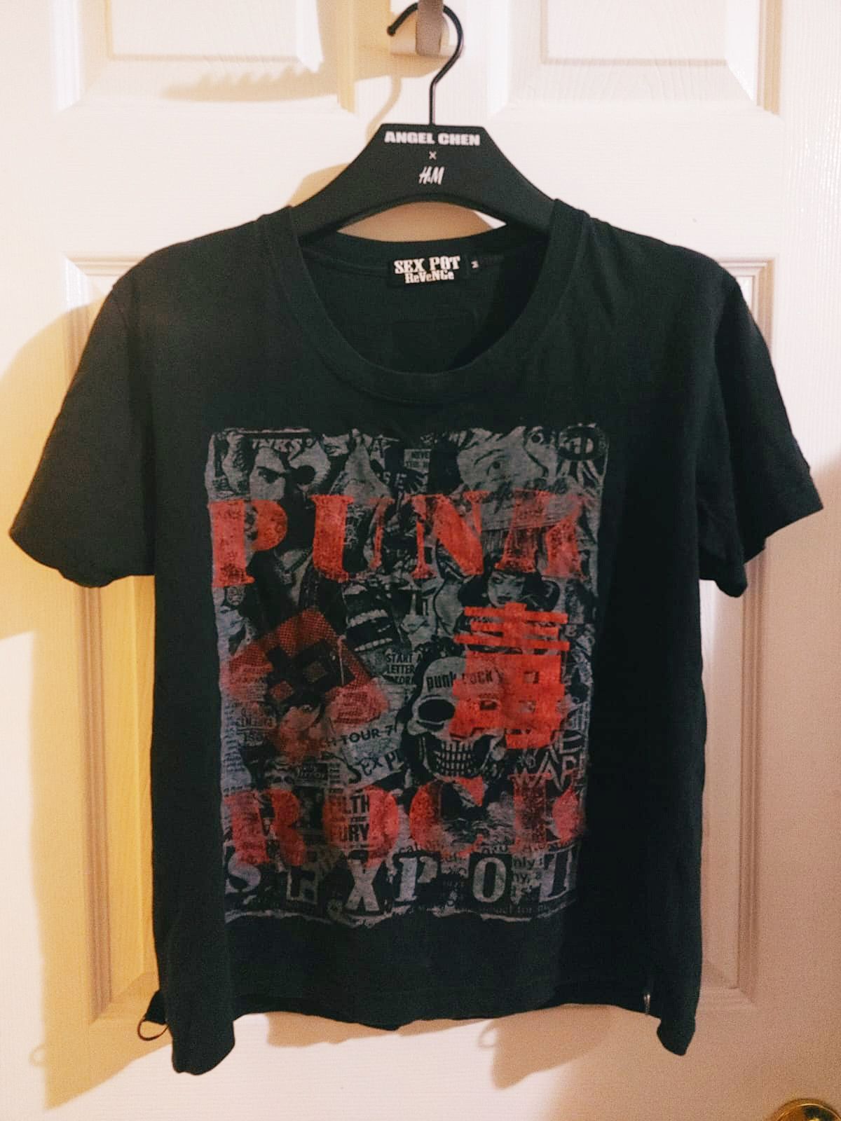 Japanese Brand SEX POT ReVeNGe Vintage T-Shirt Size US M / EU 48-50 / 2 - 1 Thumbnail