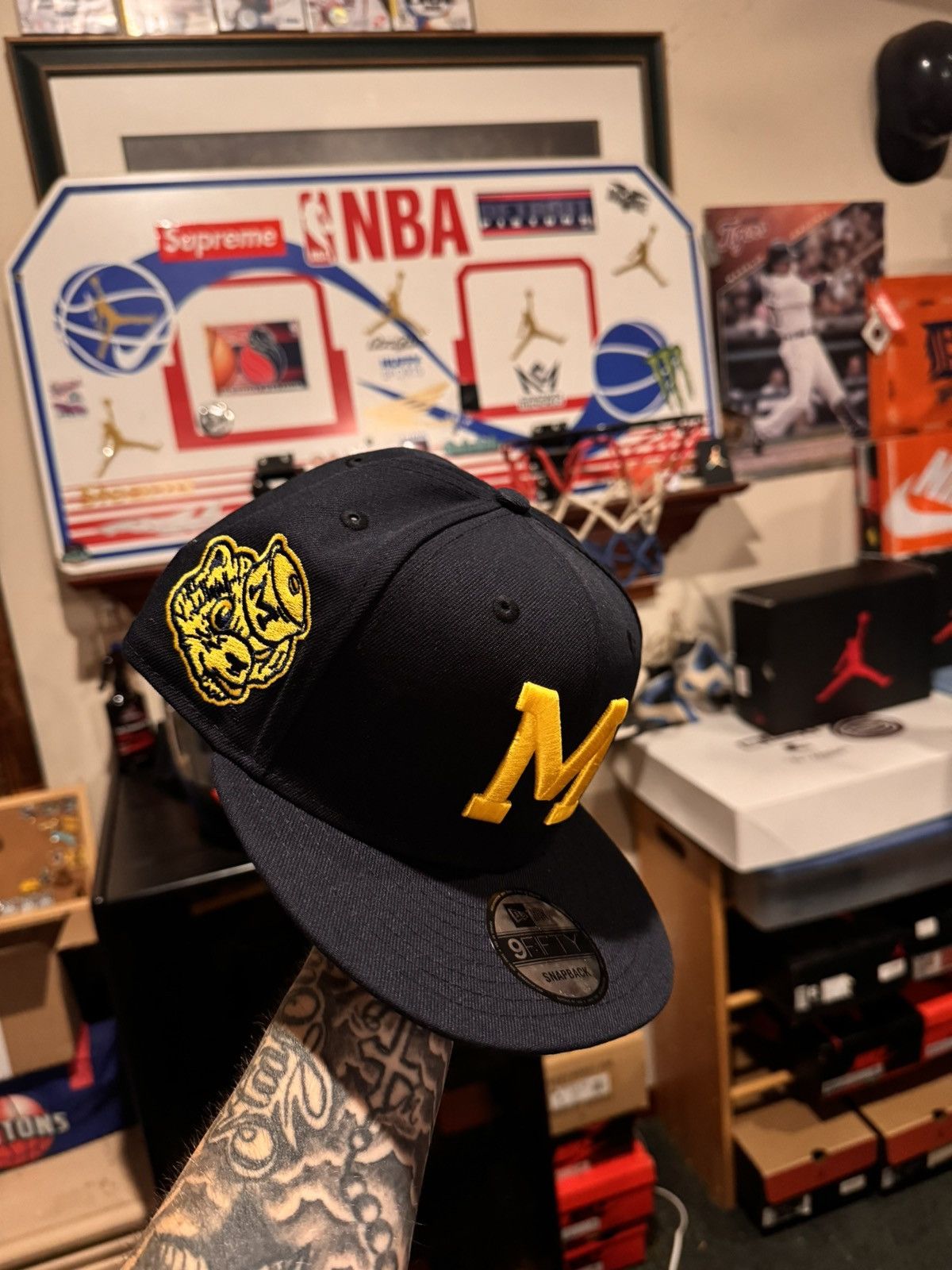 New Era New era 9fifty Michigan Wolverines snapback Size ONE SIZE - 2 Thumbnail