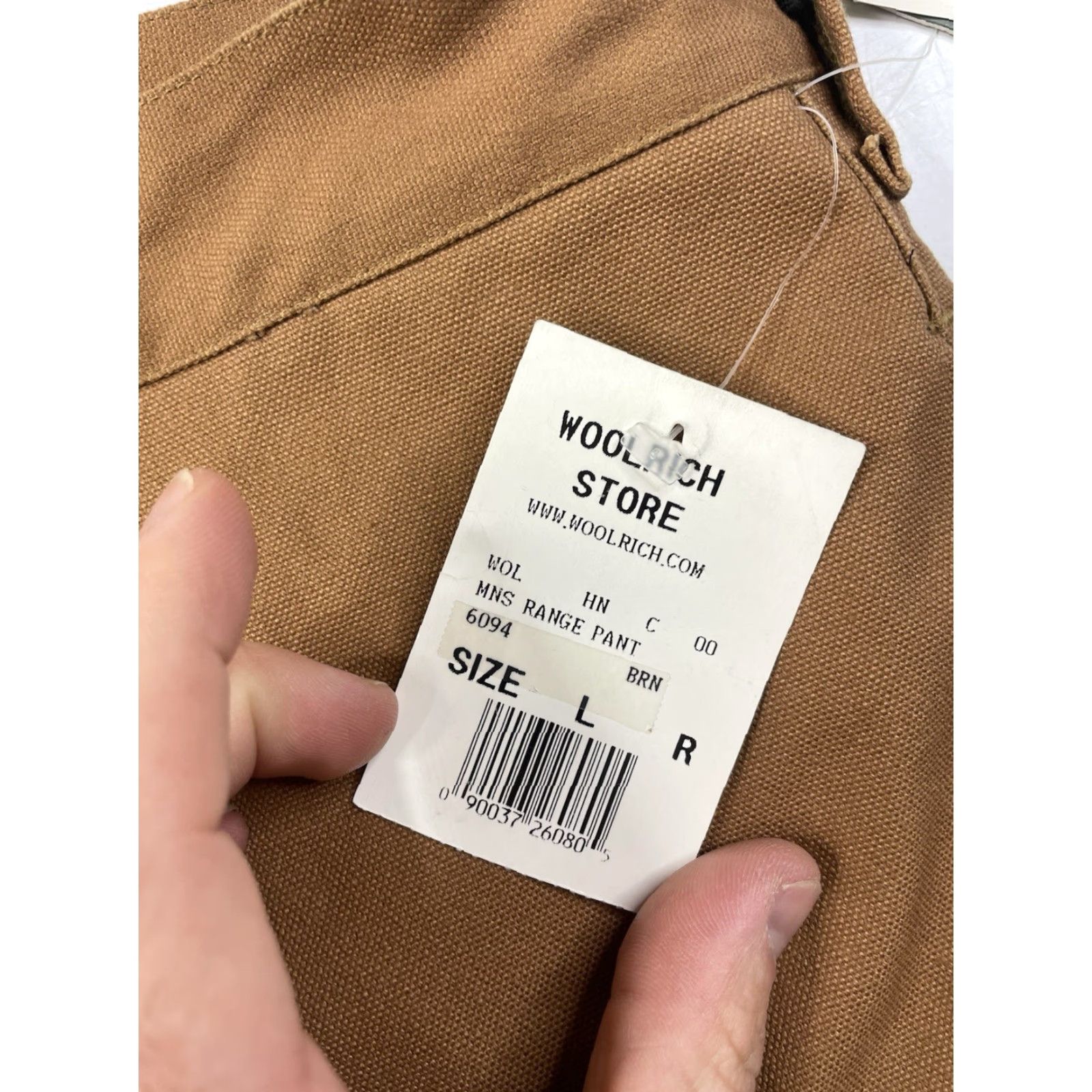 Vintage Woolrich Pants Outdoor Regular Cotton Brown Size Large L Mens Straight Inseam See Measurements Zip Flat Front Mid Rise 10-12 Material: Cotton Size US 33 - 7 Thumbnail