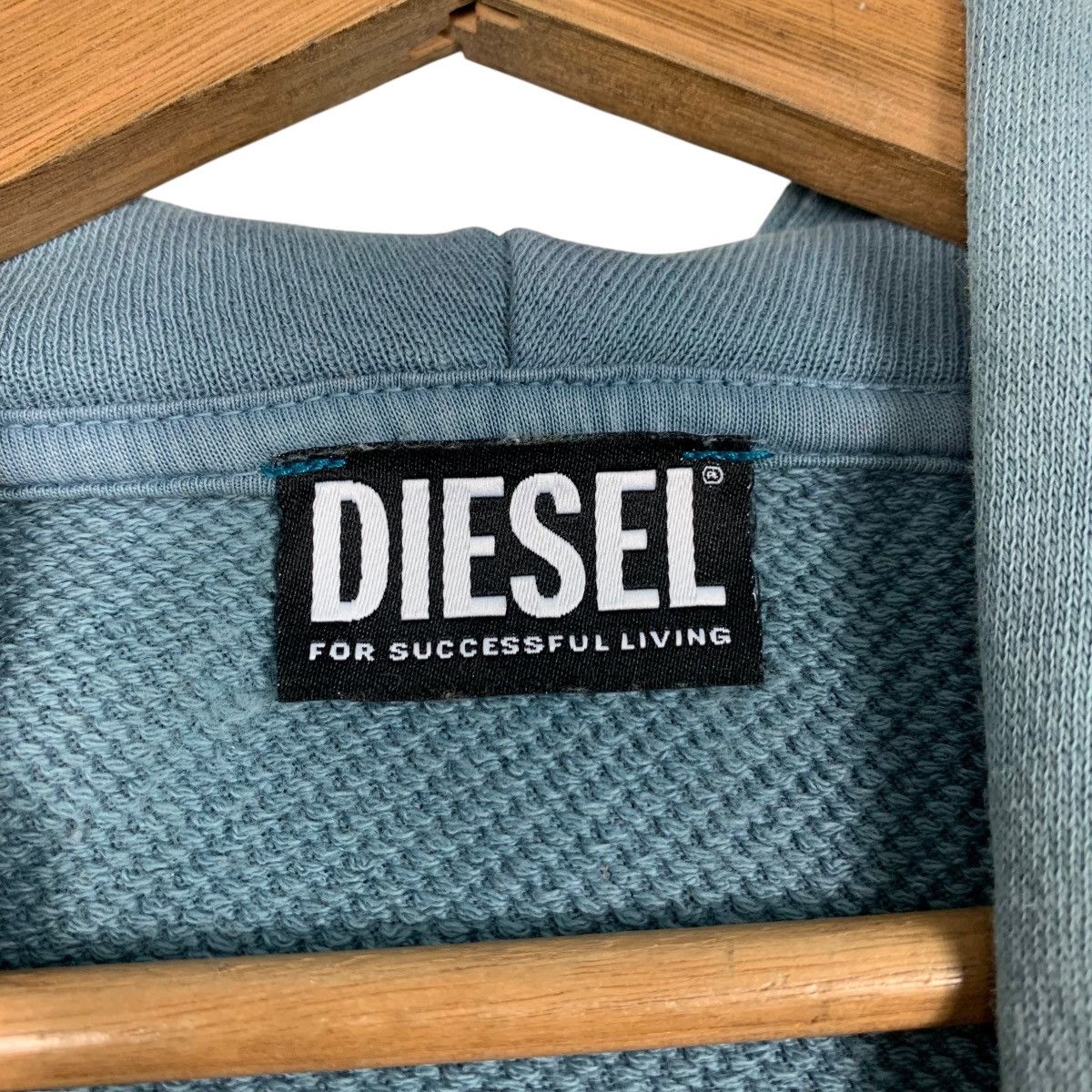 Diesel DIESEL Big Logo Pullover Hoodie Sweatshirt #2528-C114 Size US XXL / EU 58 / 5 - 14 Thumbnail