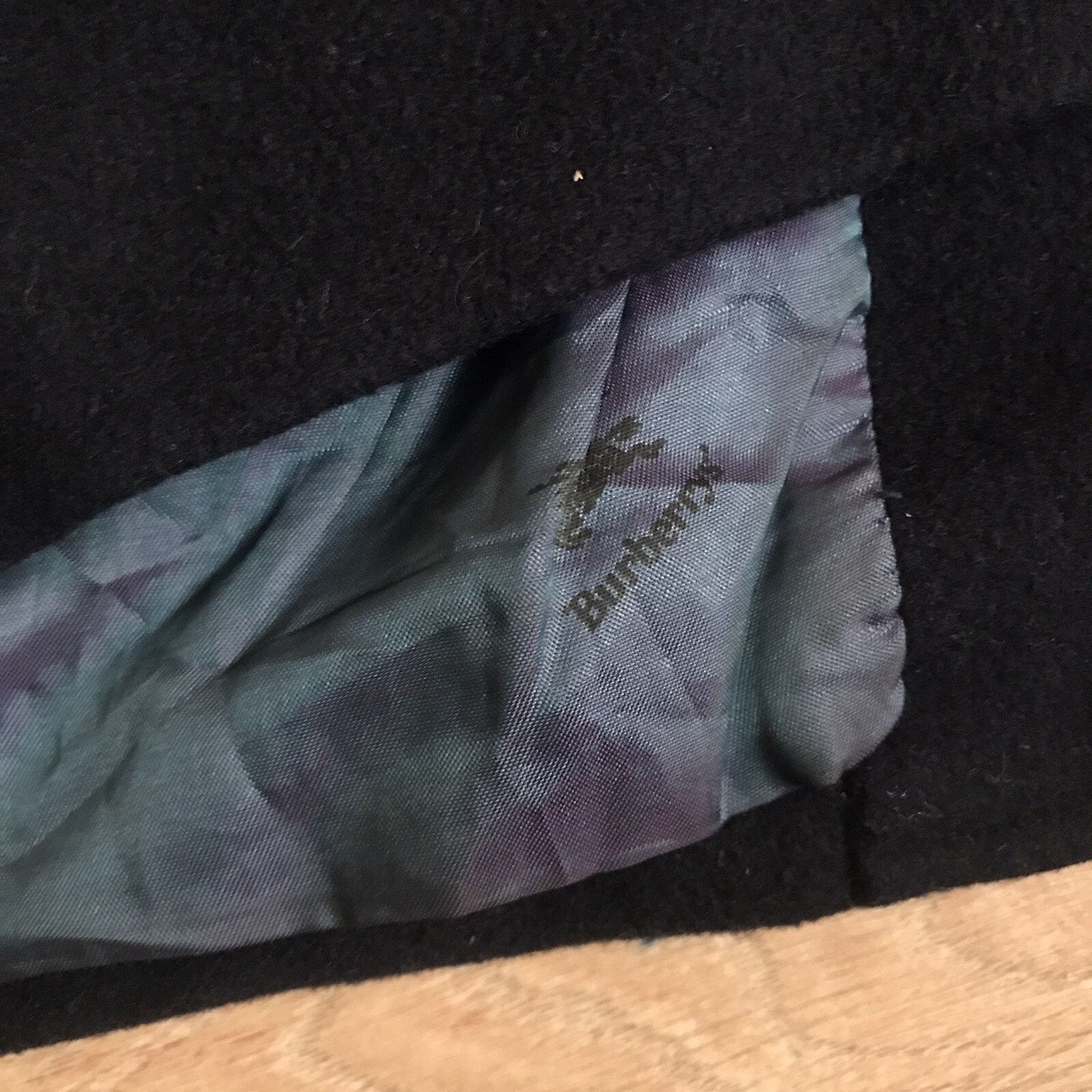 Burberry VINTAGE Burberry coat blazer wool cashmere men’s blue navy Size US L / EU 52-54 / 3 - 12 Thumbnail