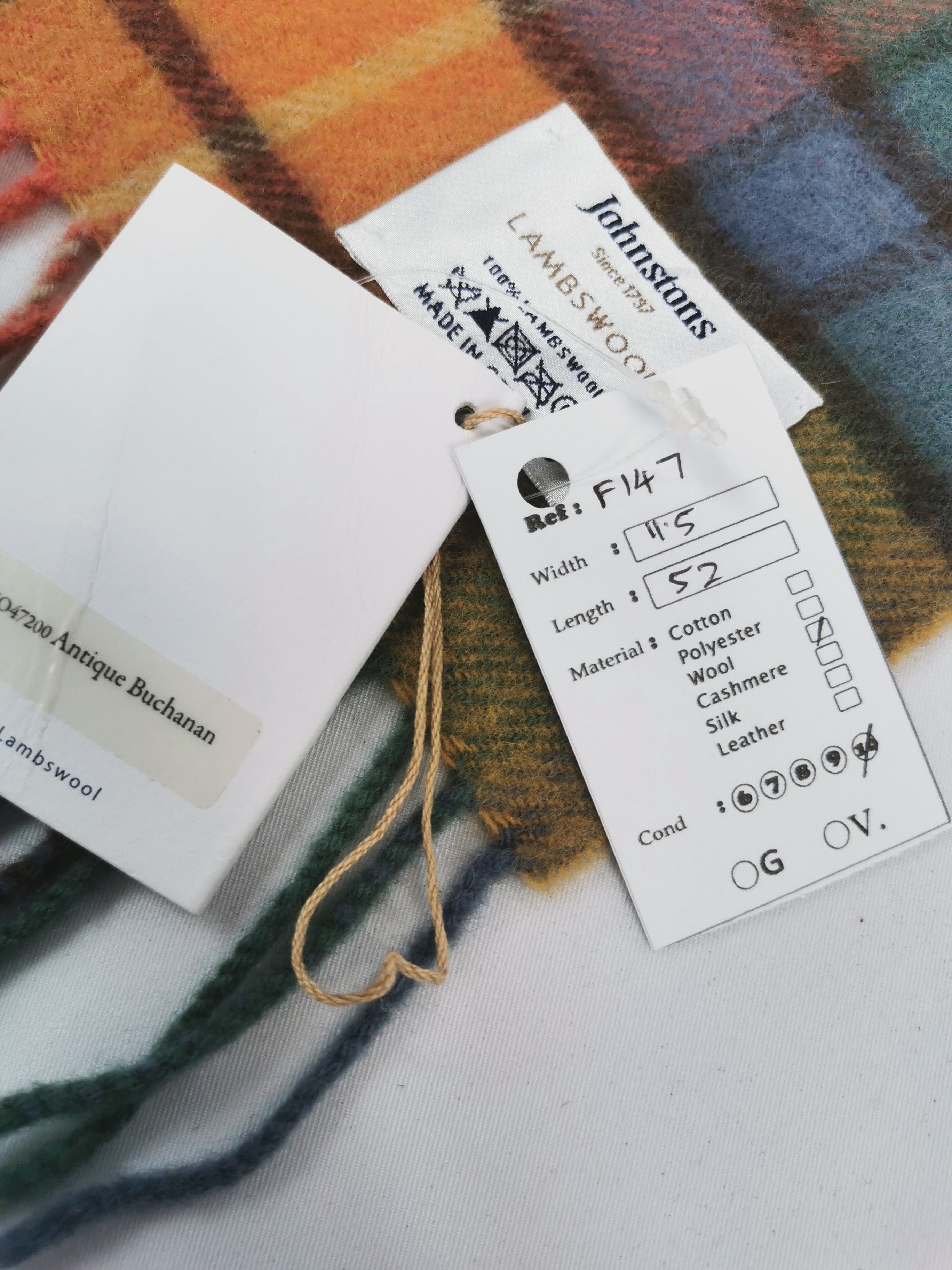 Johnstons Of Elgin NEW Johnston Of Elgin scarf muffler Size ONE SIZE - 5 Thumbnail