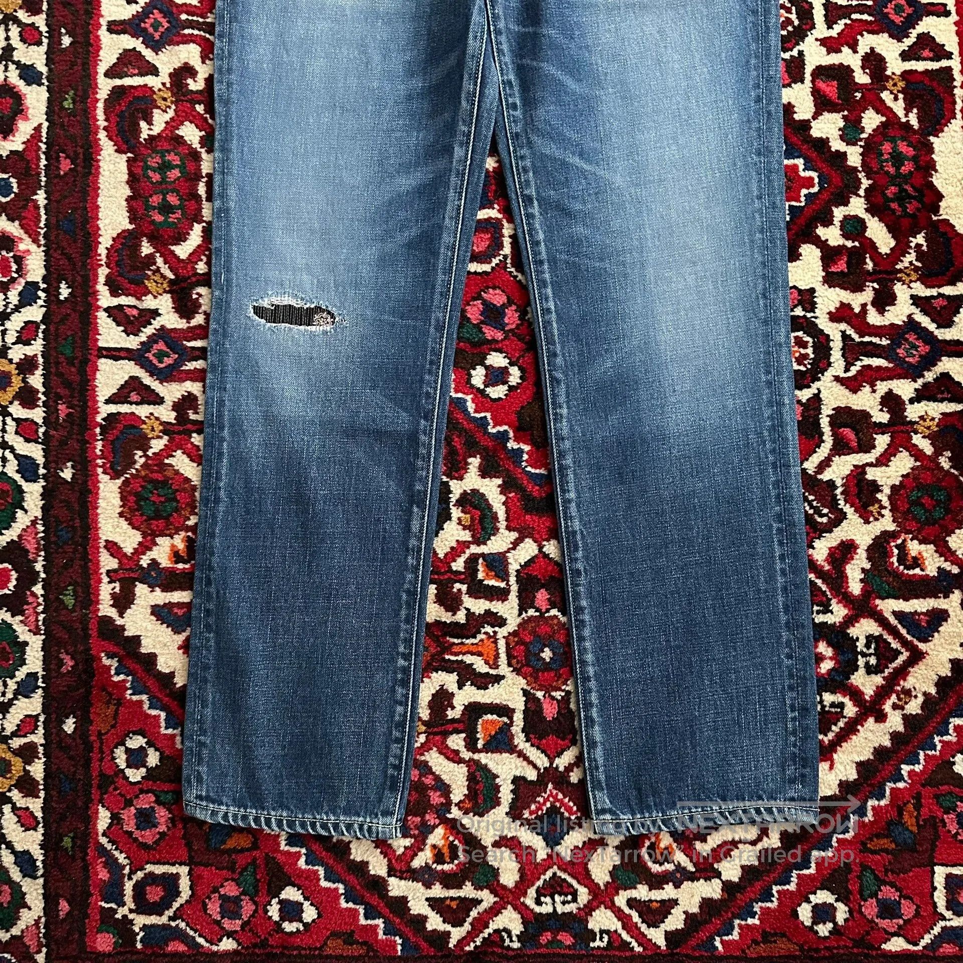 Visvim visvim 17aw 04d10 Washed Jeans. Size US 34 / EU 50 - 2 Thumbnail