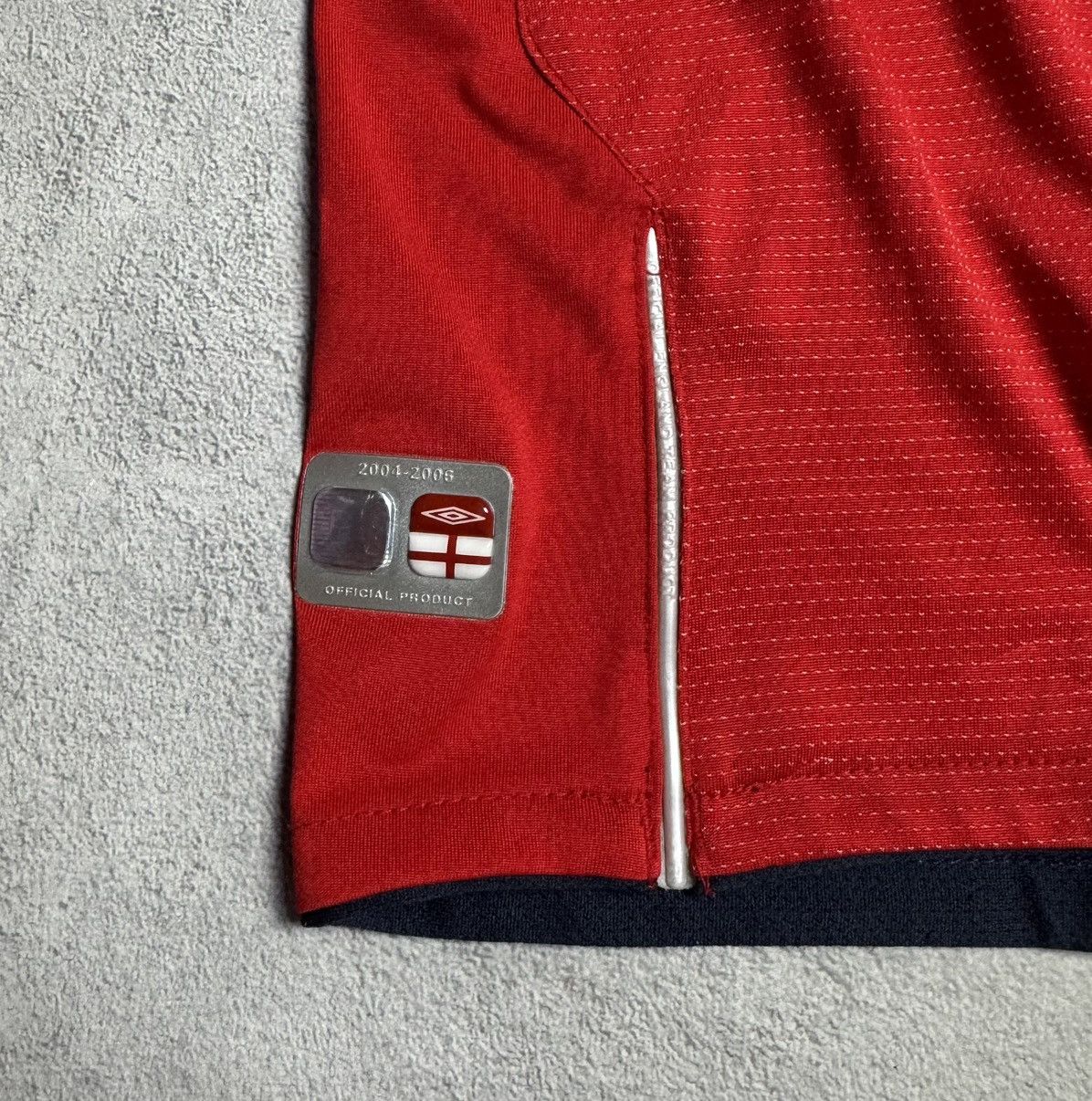 Umbro England 2004 2006 Home Football Shirt Soccer Jersey Umbro Size US XL / EU 56 / 4 - 7 Thumbnail