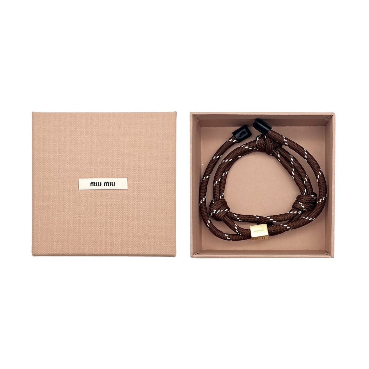 Miu Miu Miu Miu Rope Nylon Bracelet Size ONE SIZE - 4 Thumbnail