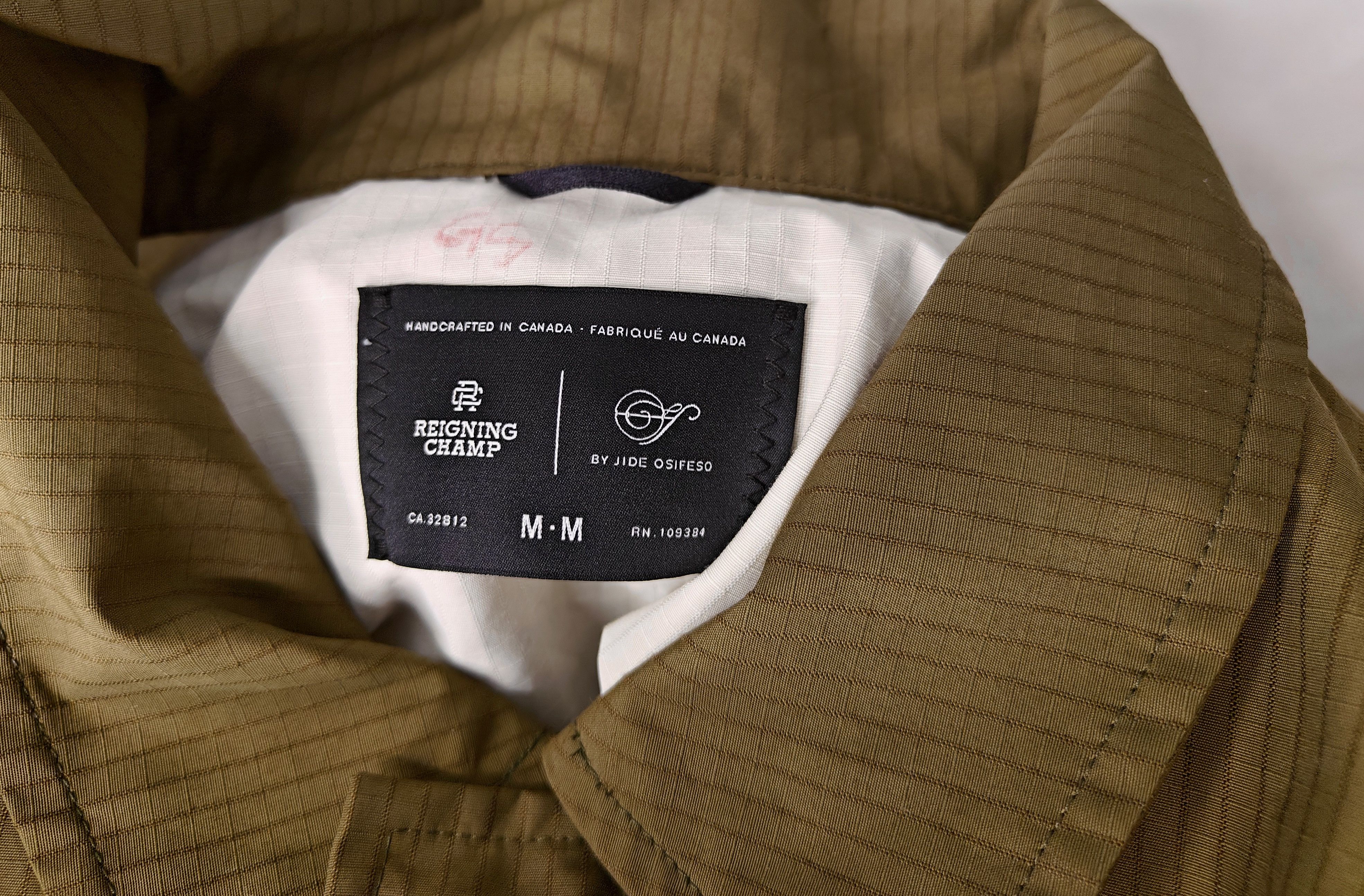 Reigning Champ Reigning Champ x Jide Osifeso Coach's Jacket brown zip-up Size US M / EU 48-50 / 2 - 7 Thumbnail
