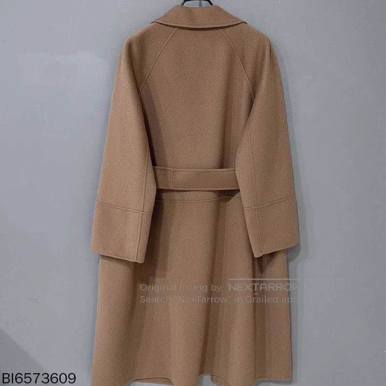 Max Mara Max Mara Pure Wool Camel Coat Size M / US 6-8 / IT 42-44 - 3 Thumbnail