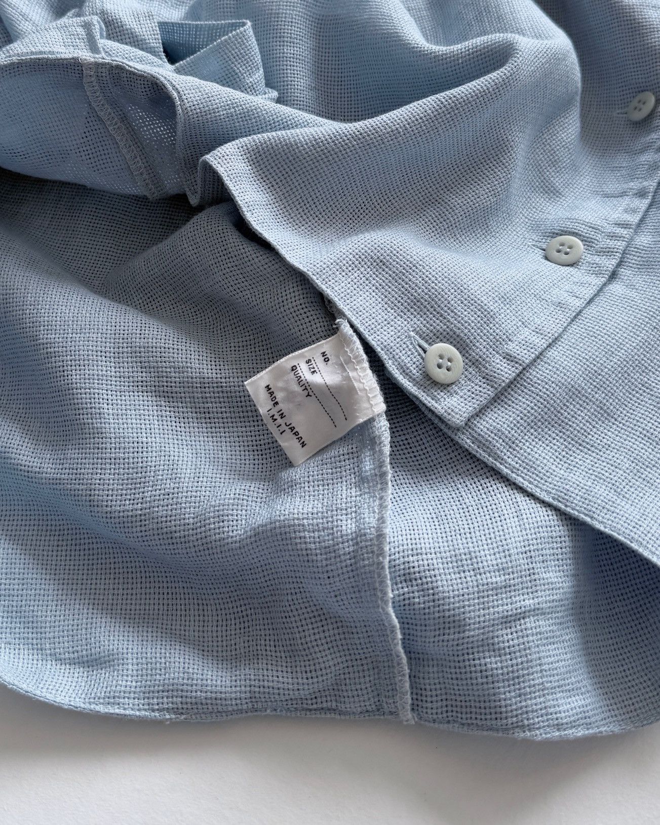 Issey Miyake IS ISSEY MIYAKE BUTTON SHIRT Size M / US 6-8 / IT 42-44 - 5 Thumbnail