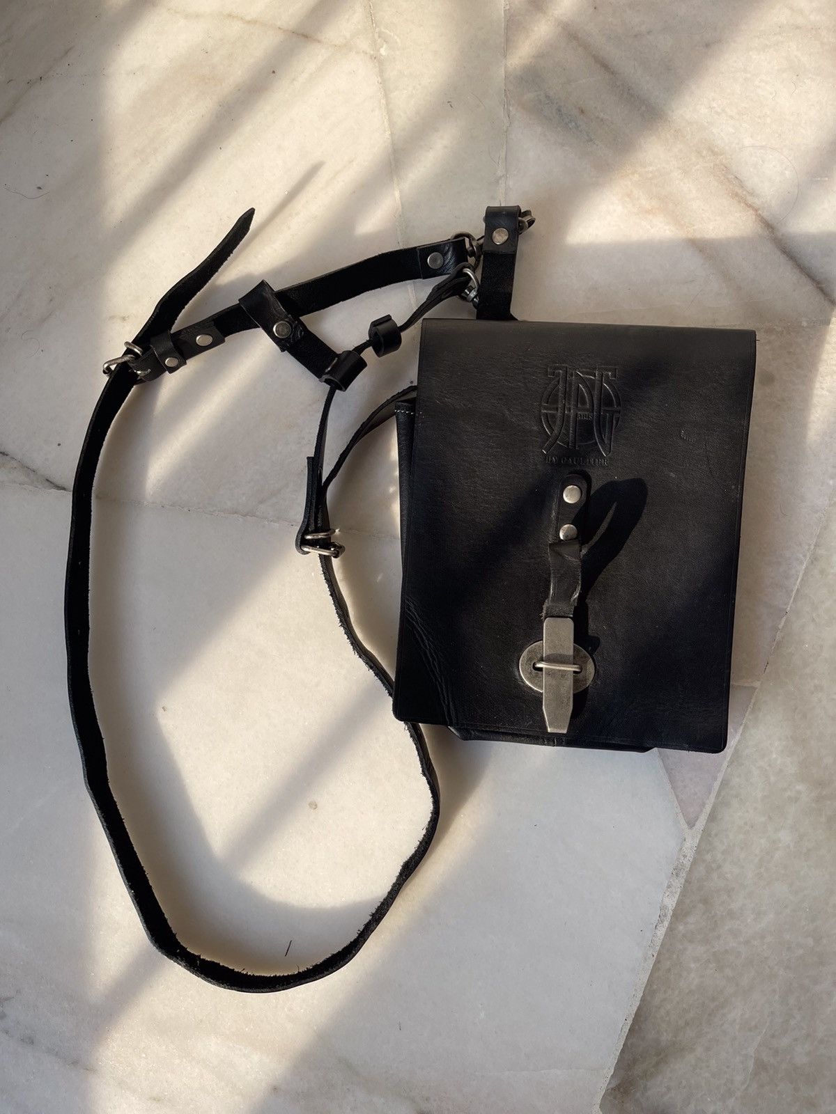 Jean Paul Gaultier 2000s Jean Paul Gaultier Bondage Sling Bag Size ONE SIZE - 2 Thumbnail