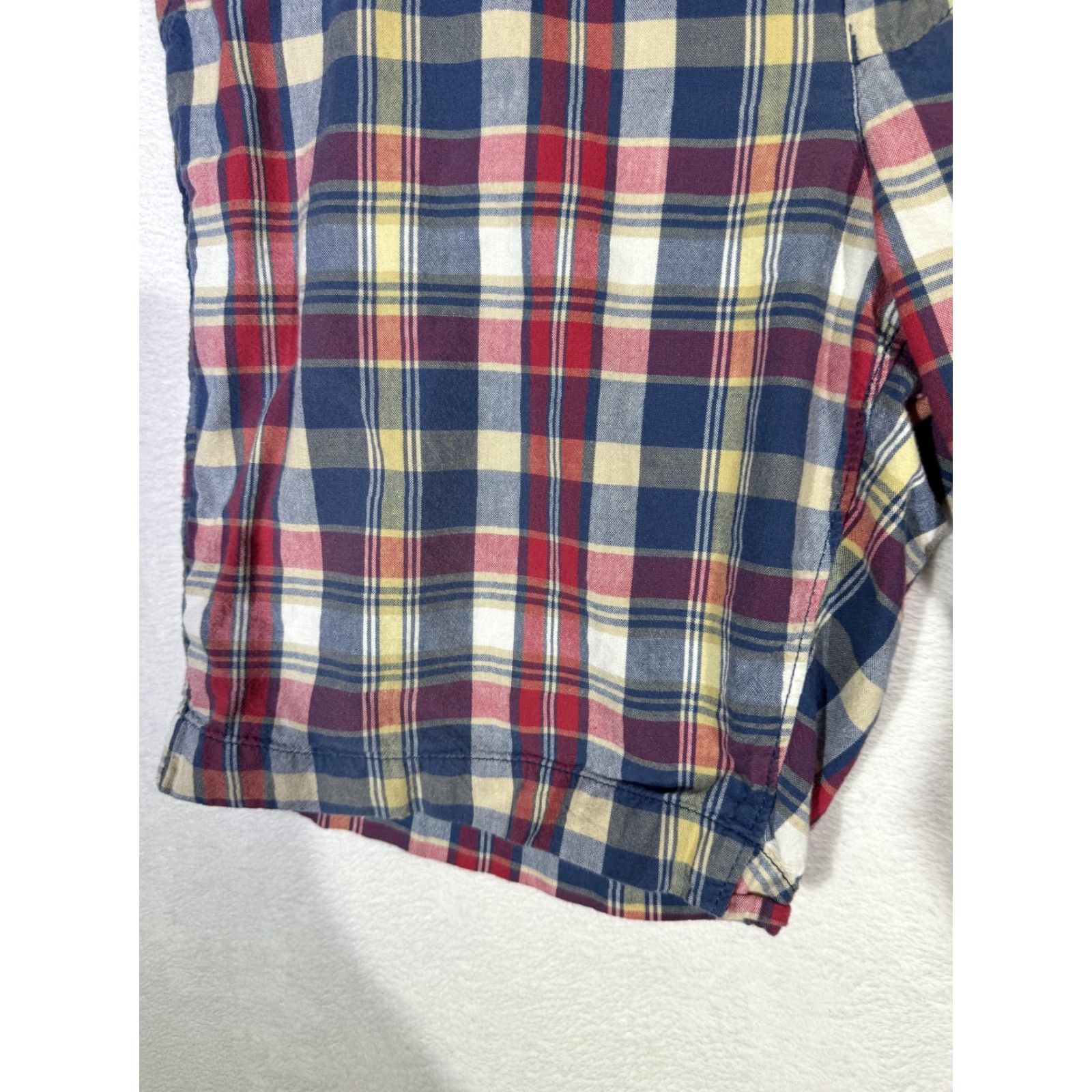 American Eagle Outfitters American Eagle Shorts Mens 33 Plaid Classic Preppy Casual Cotton Size US 33 - 6 Thumbnail