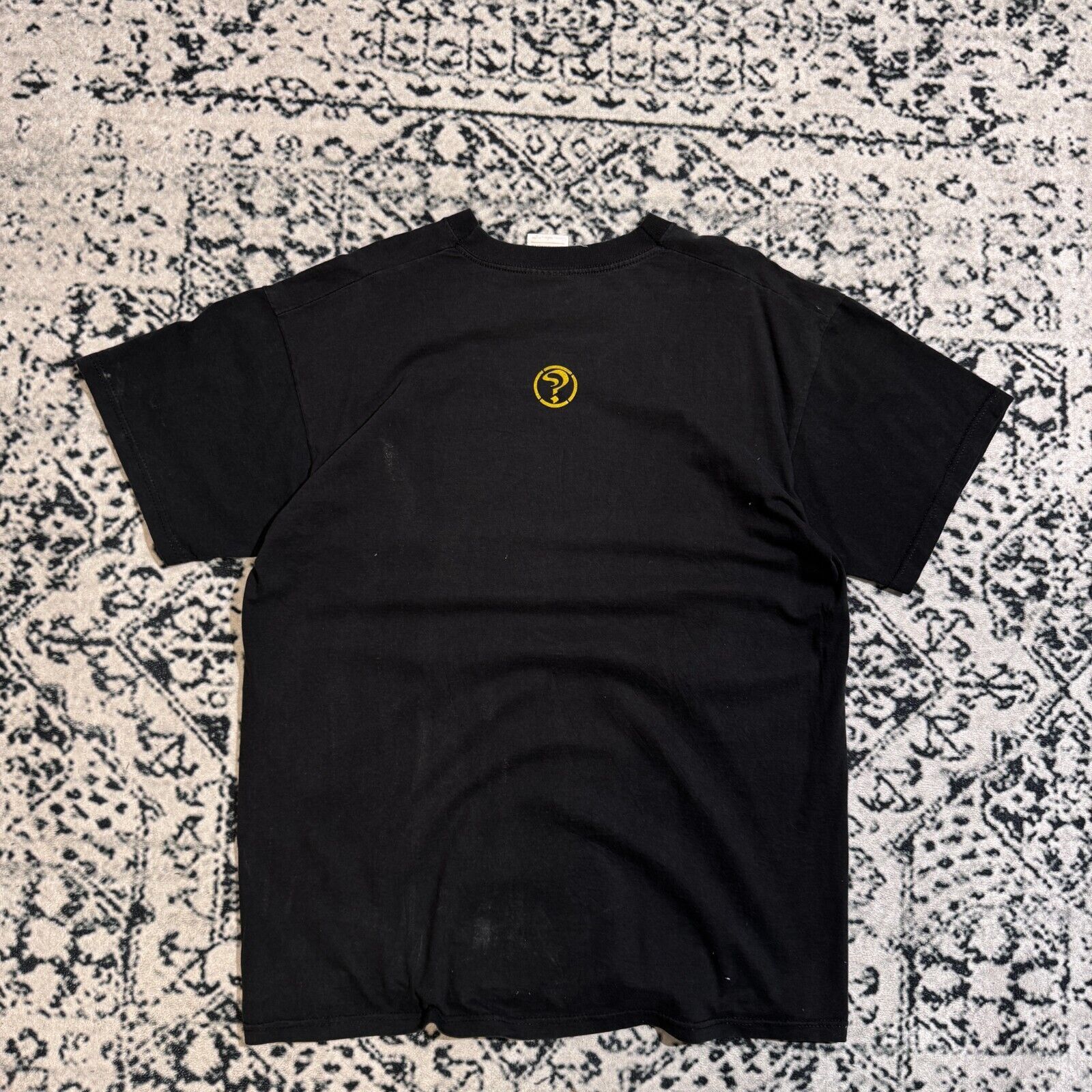 Vintage Vintage Black Cotton T-Shirt Size L Shandon Y2K 69 Team Size US L / EU 52-54 / 3 - 11 Thumbnail