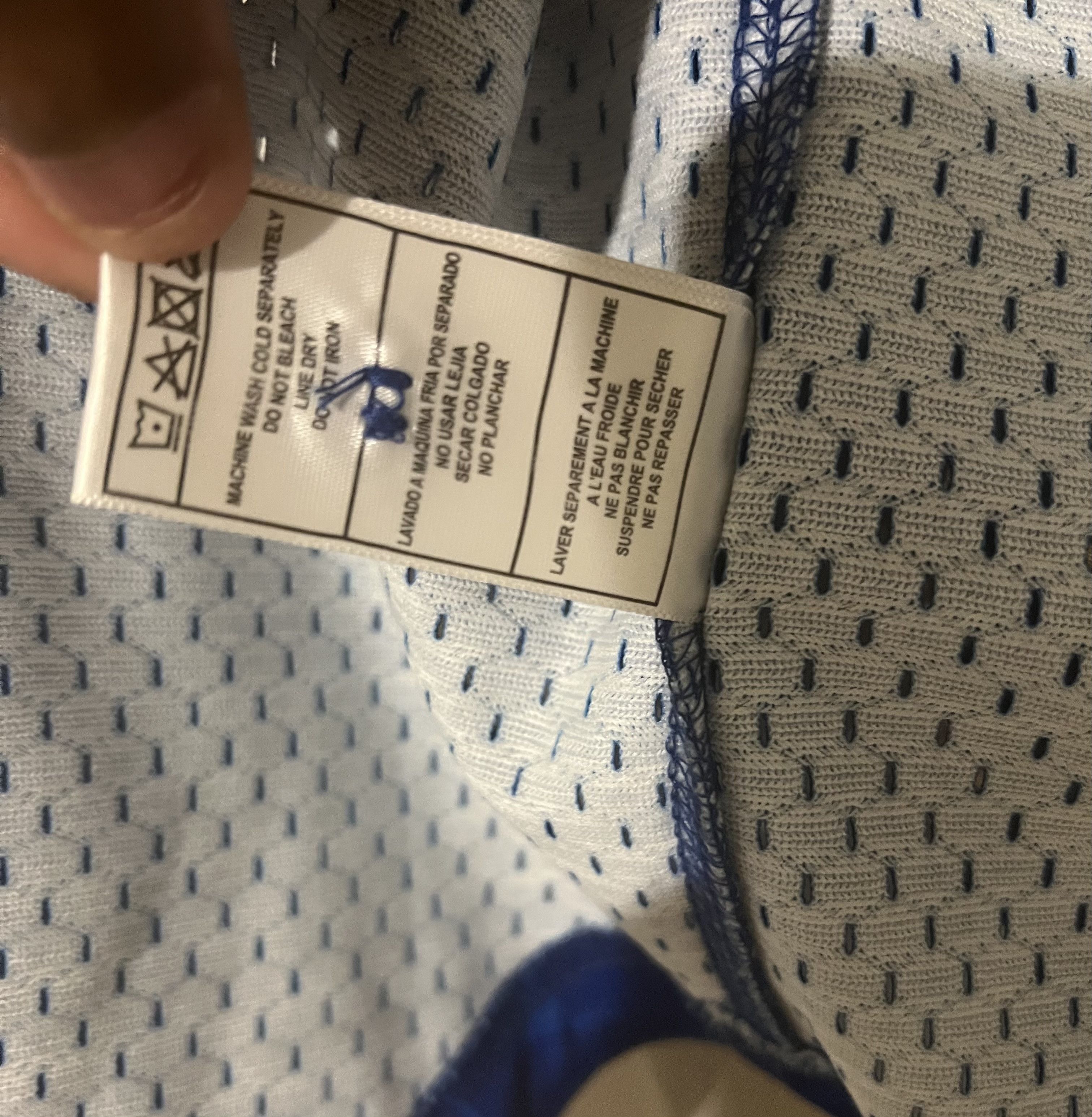 Bape × Mitchell & Ness Bape x Mitchell & Ness Dodgers Jersey Size US S / EU 44-46 / 1 - 7 Thumbnail