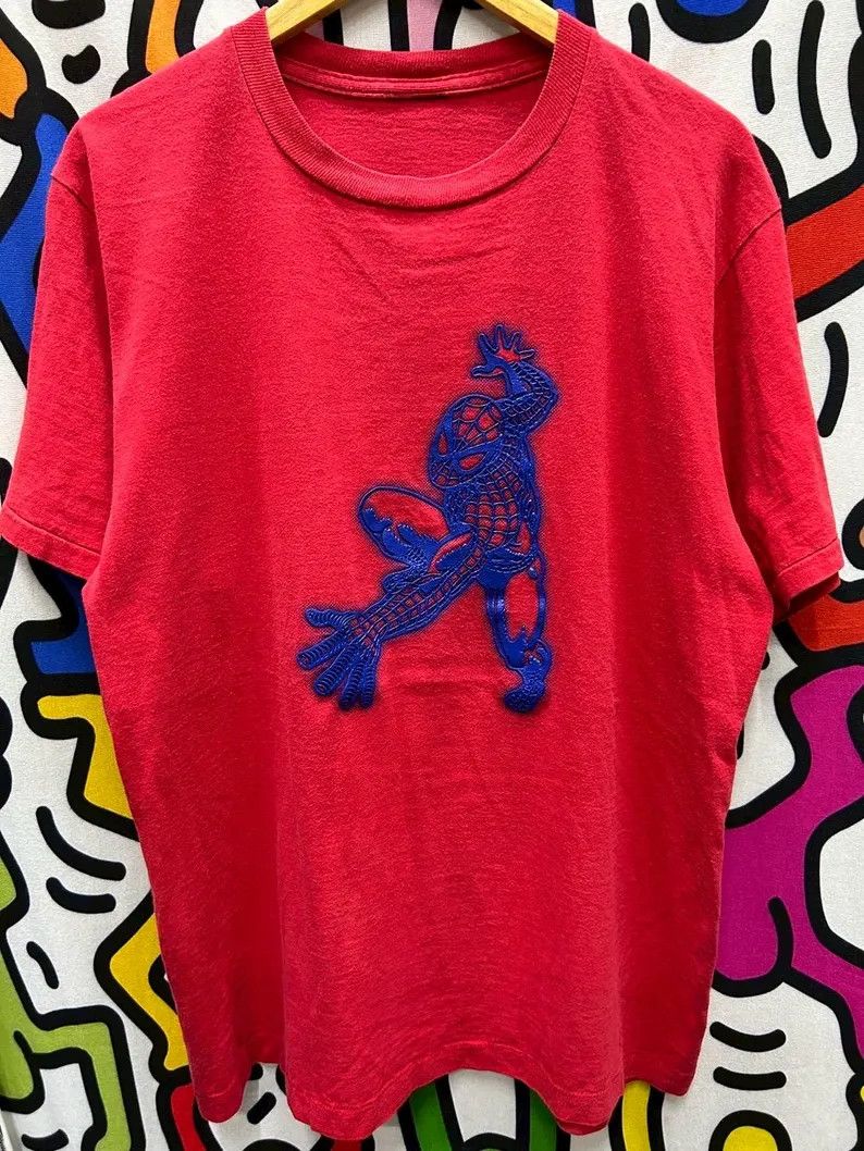 Vintage Vintage 2000 SpiderMan Marvel tshirt size L Size US L / EU 52-54 / 3 - 2 Thumbnail