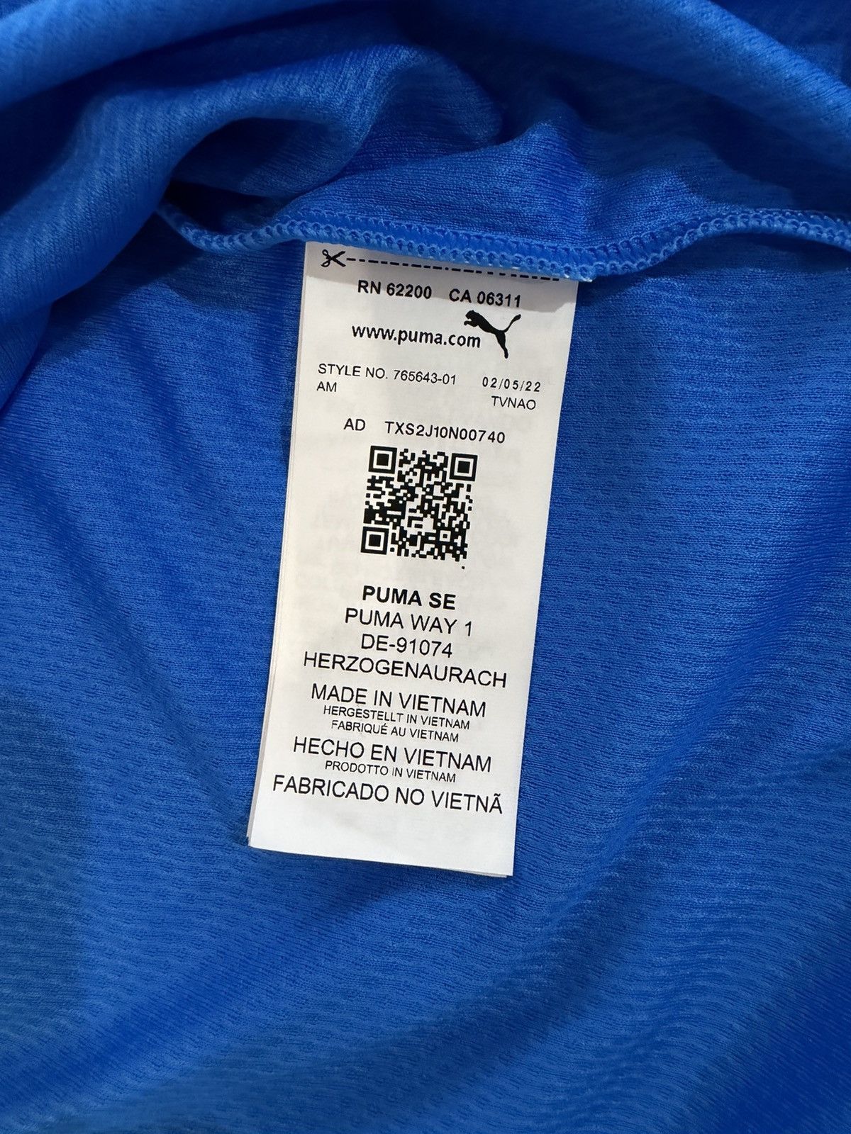 Puma Puma Italy National Team Home Jersey Size US L / EU 52-54 / 3 - 6 Thumbnail
