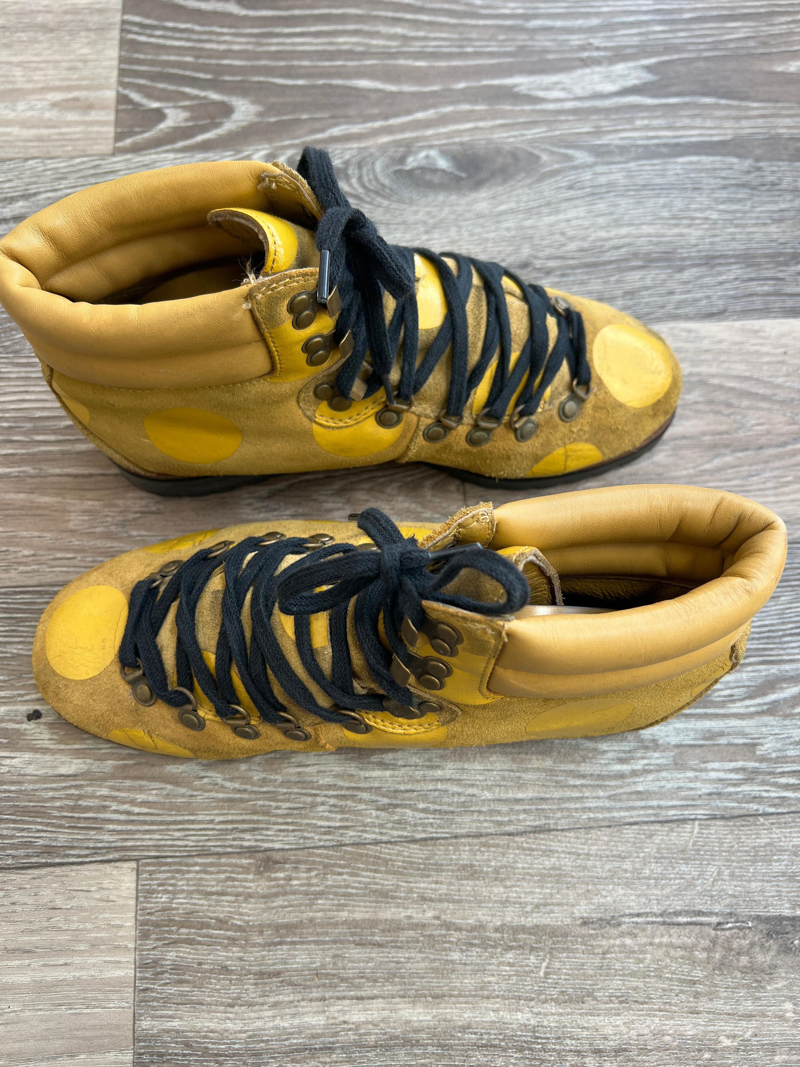 Adidas × Jeremy Scott Jeremy Scott Adidas Polka Dot Hiking Boots Sz US 7.5 Size US 7.5 / EU 40-41 - 4 Thumbnail