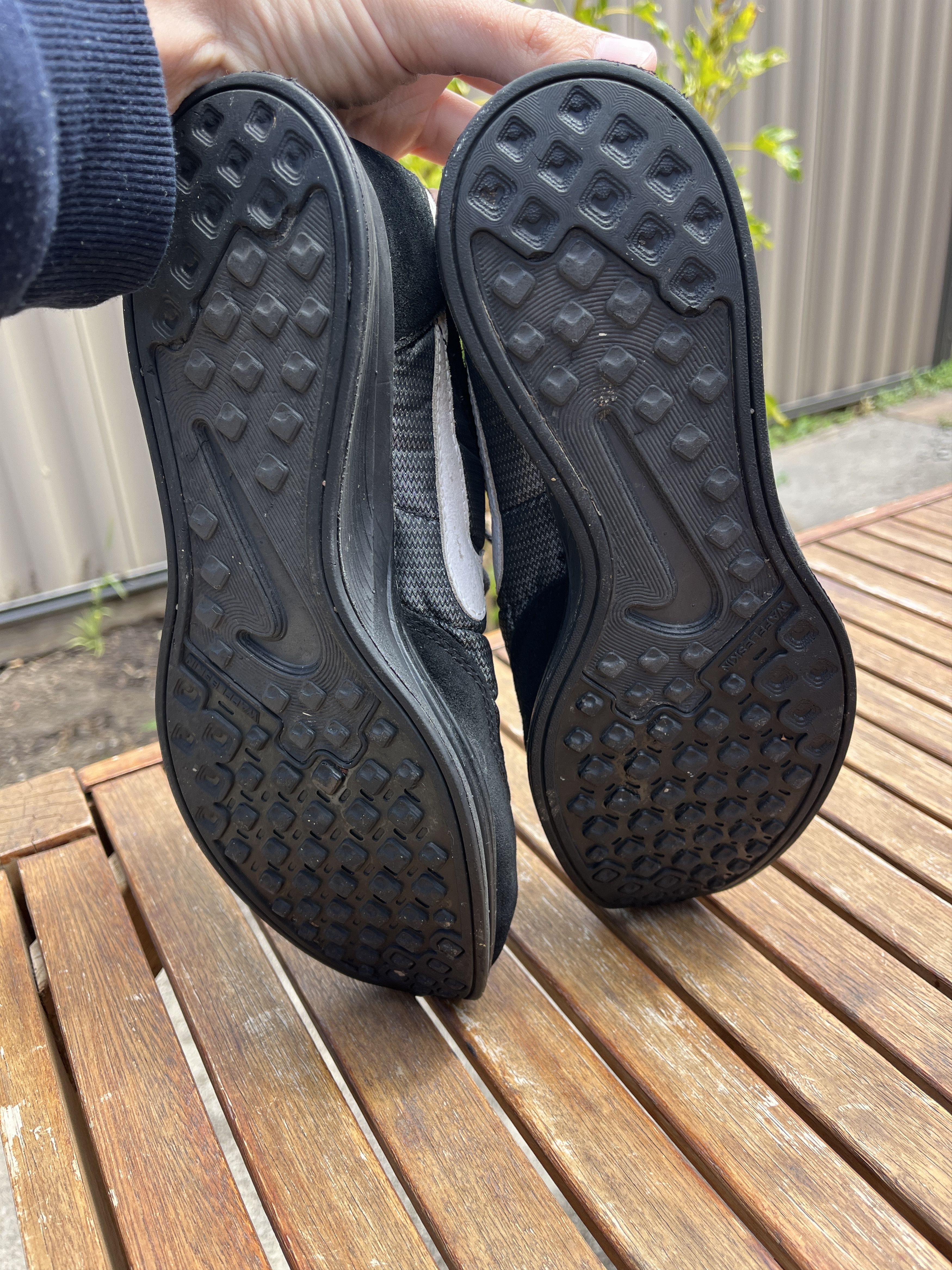 Nike CUSTOM Nike Air Monarch x Nike Flyknit Racer US 10 Size US 10 / EU 43 - 4 Thumbnail