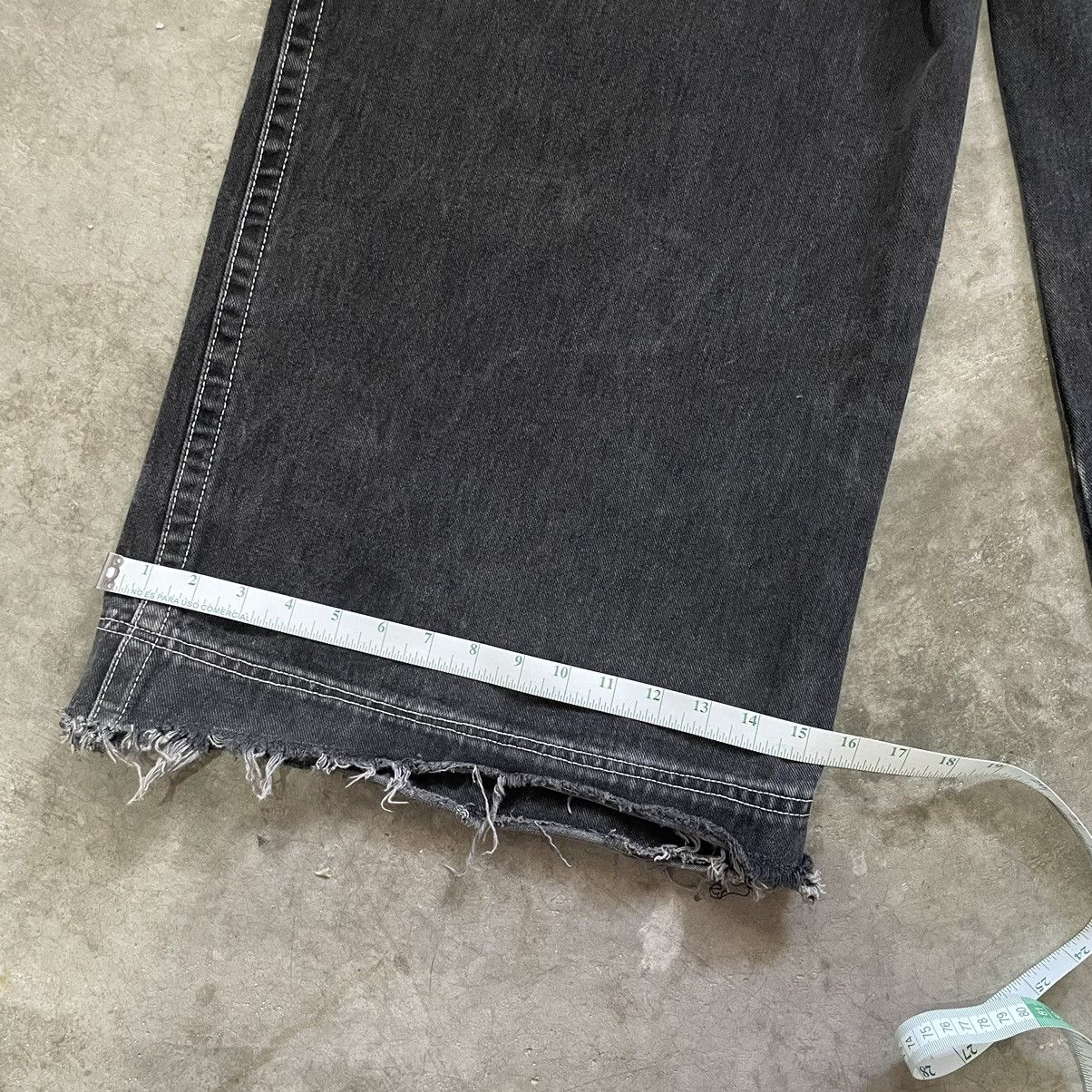 JNCO × Vintage 90s Vintage JNCO Destroyer Black Pants Size US 36 / EU 52 - 6 Thumbnail