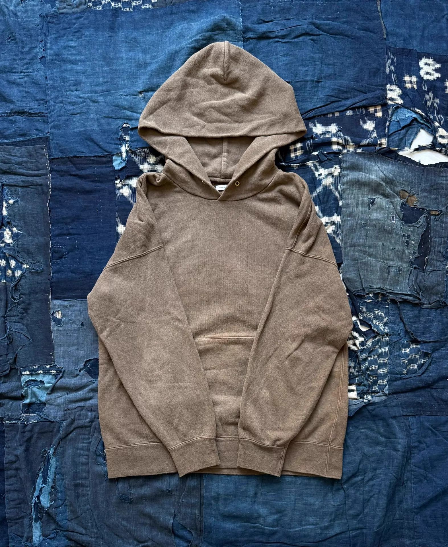 Visvim VISVIM HOODIE Distressed Mud-Dyed Hoodie/Sweatshirt Size US L / EU 52-54 / 3 - 3 Thumbnail