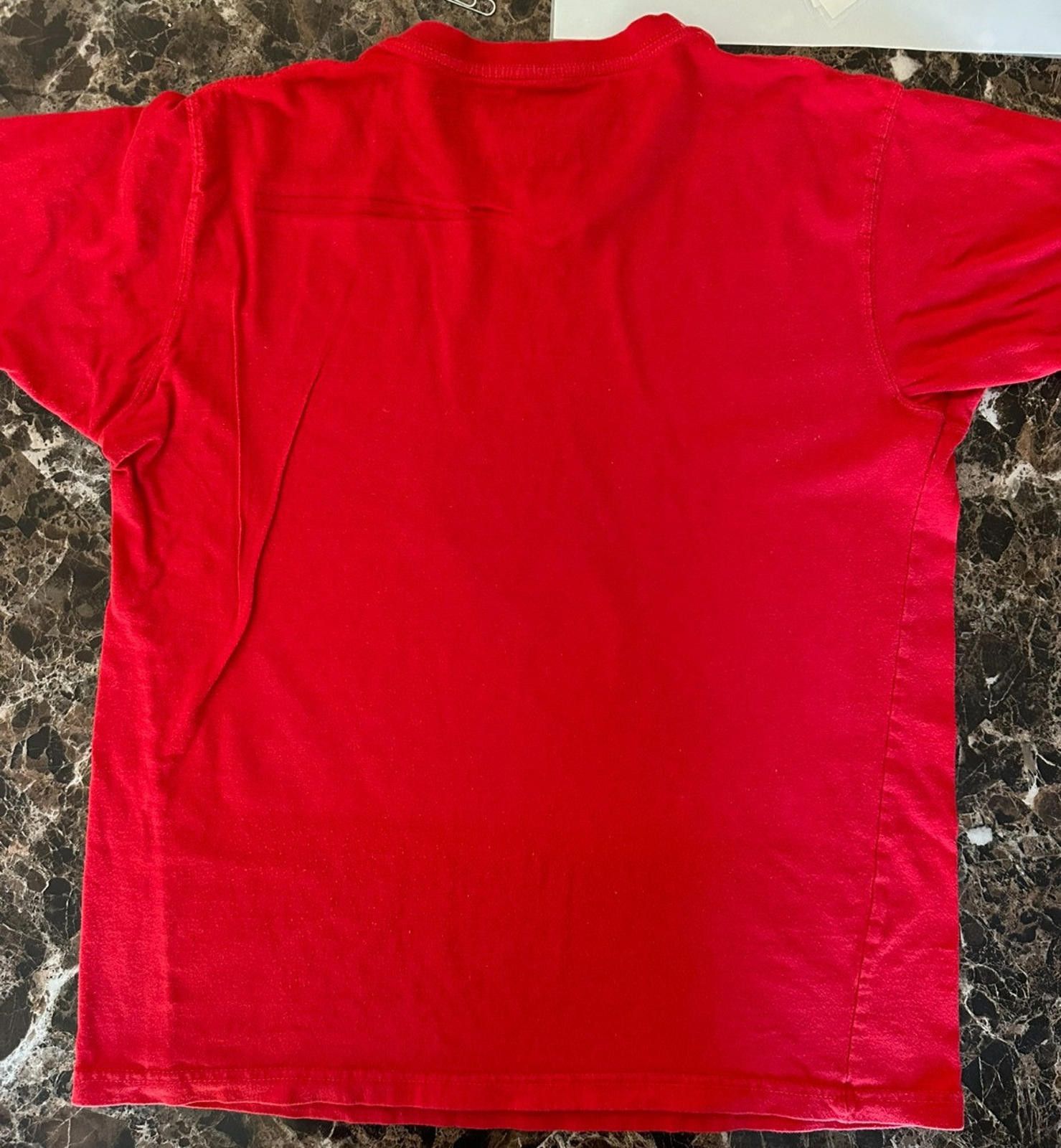 The Unbranded Brand Men’s Large Graphic Tee – Evil Clown, Red V-Nec Size US L / EU 52-54 / 3 - 5 Thumbnail