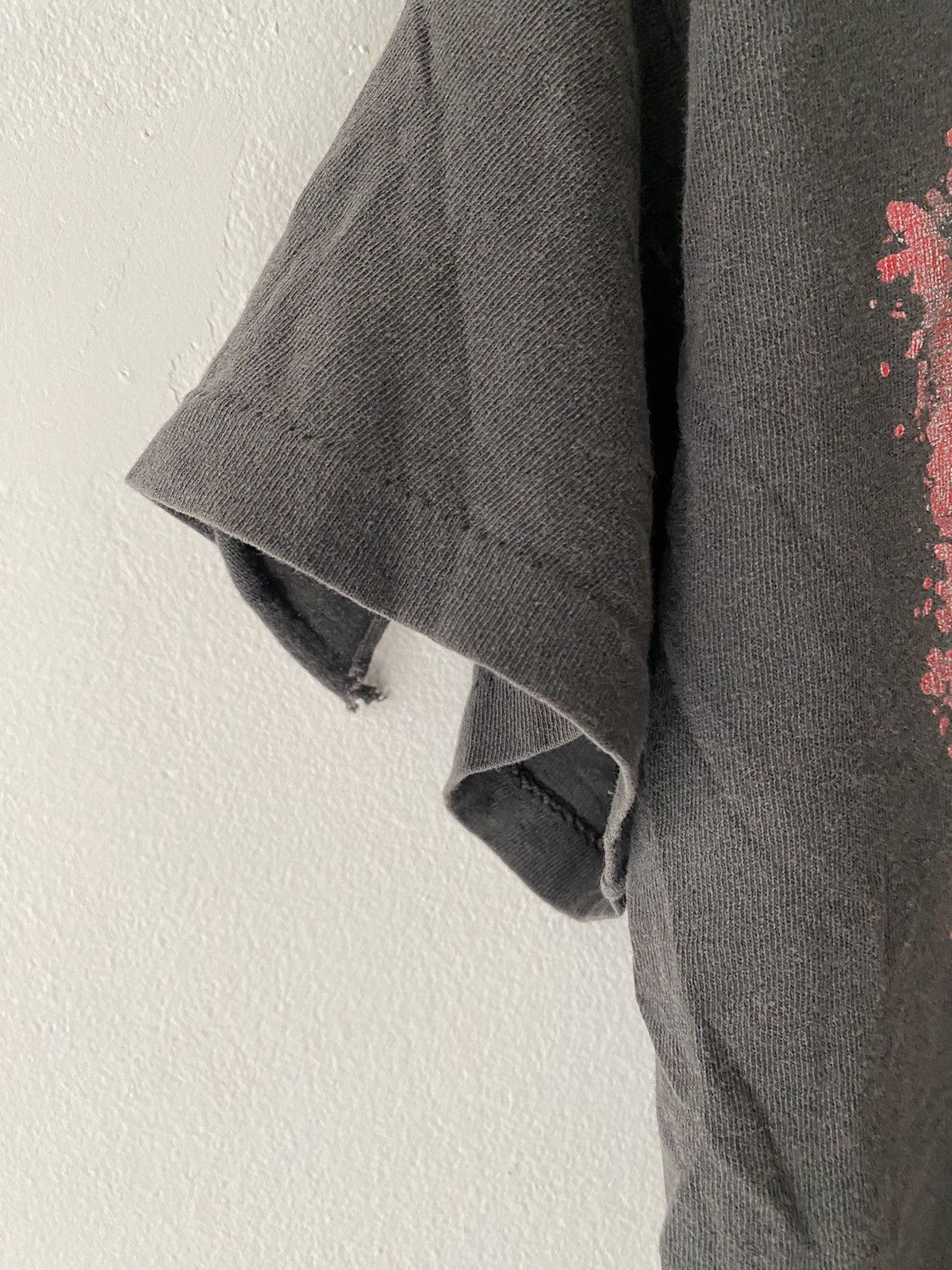 Band Tees × Vintage Vintage Faded Paper Thin Metallica Tour Tee Size US L / EU 52-54 / 3 - 3 Thumbnail