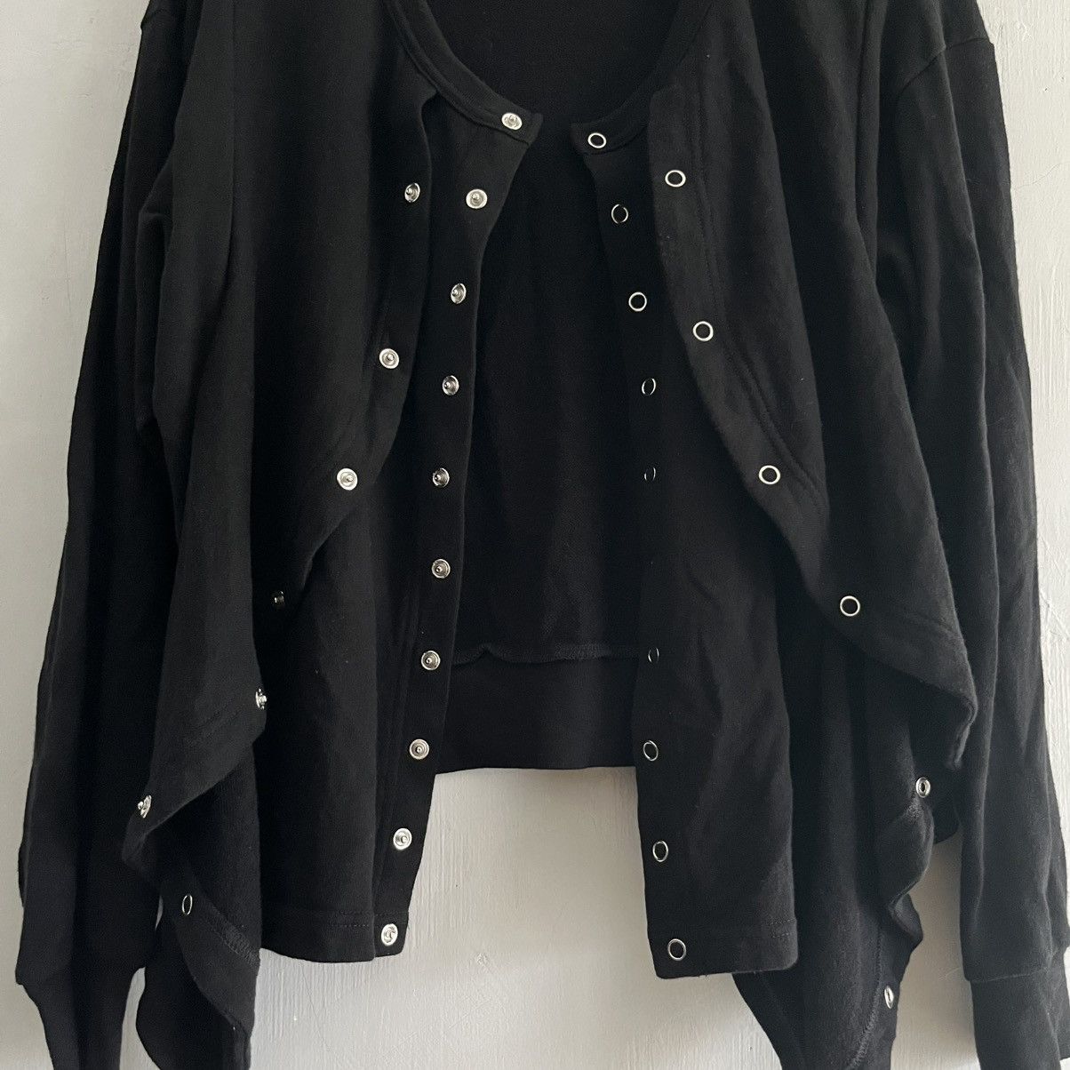 gomme Gomme double layer snap button cardigan Size M / US 6-8 / IT 42-44 - 4 Thumbnail