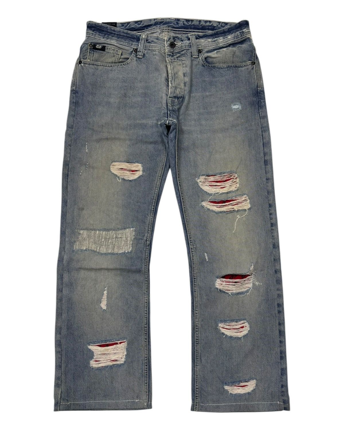 55DSL × Diesel 🔥VINTAGE 55DSL DISTRESSED DENIM JEANS Size US 33 - 7 Thumbnail