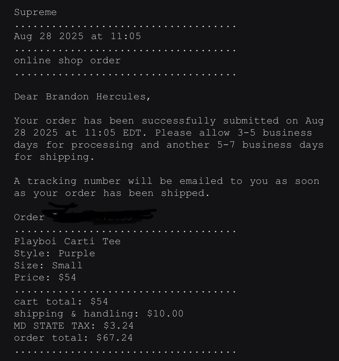 Supreme Supreme Playboi Carti Tee Size US S / EU 44-46 / 1 - 5 Thumbnail